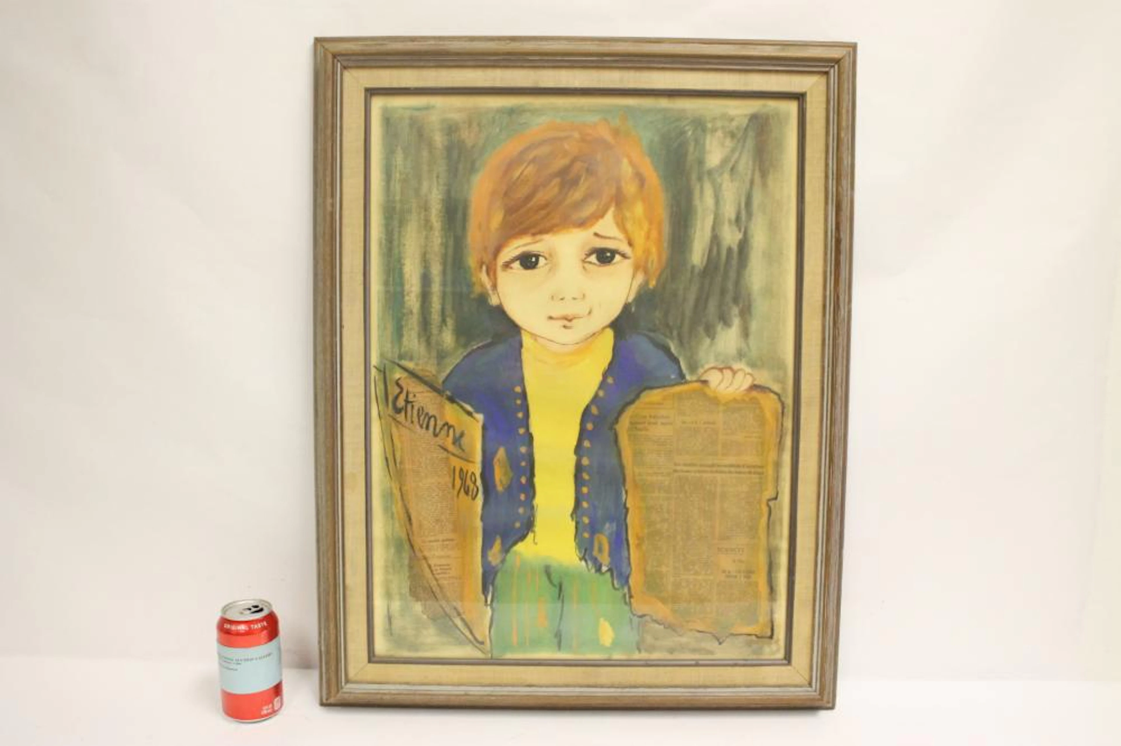 Mixed media painting by Roger Etienne
