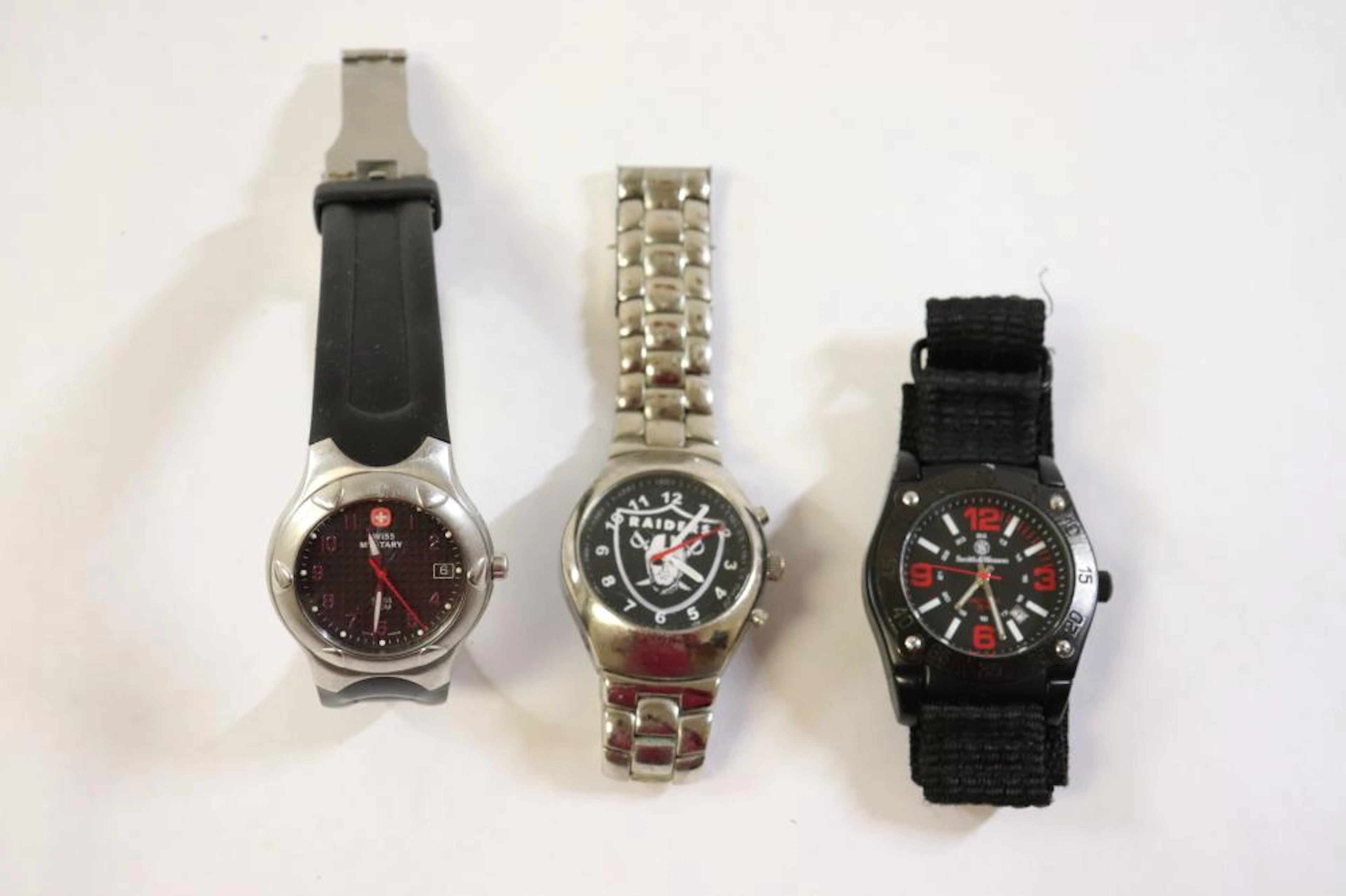 3 man's wrist watches