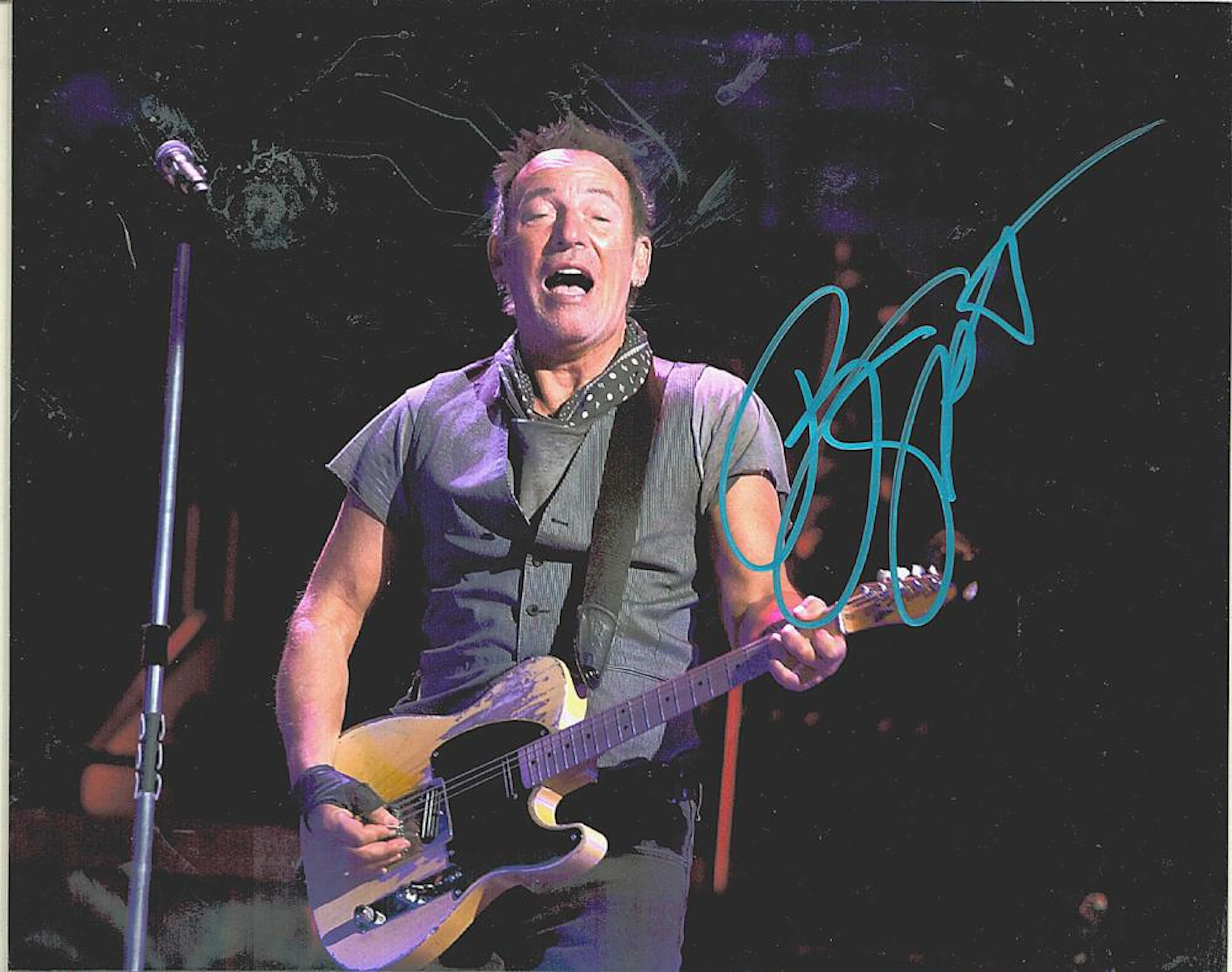 Bruce Springsteen - 8 x 10 Signed Photograph w/COA