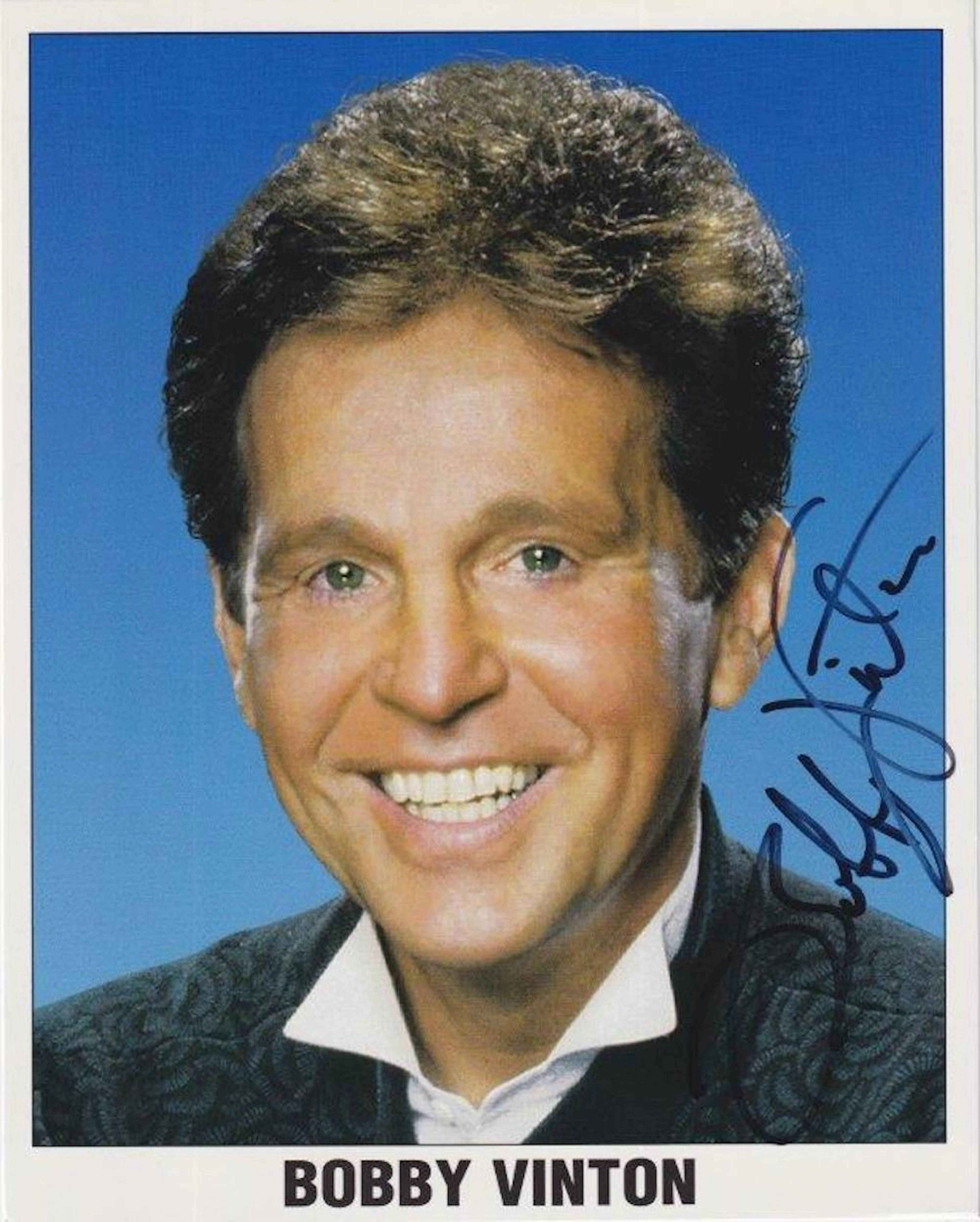 Bobby Vinton - 8 x 10 Signed Photograph w/COA