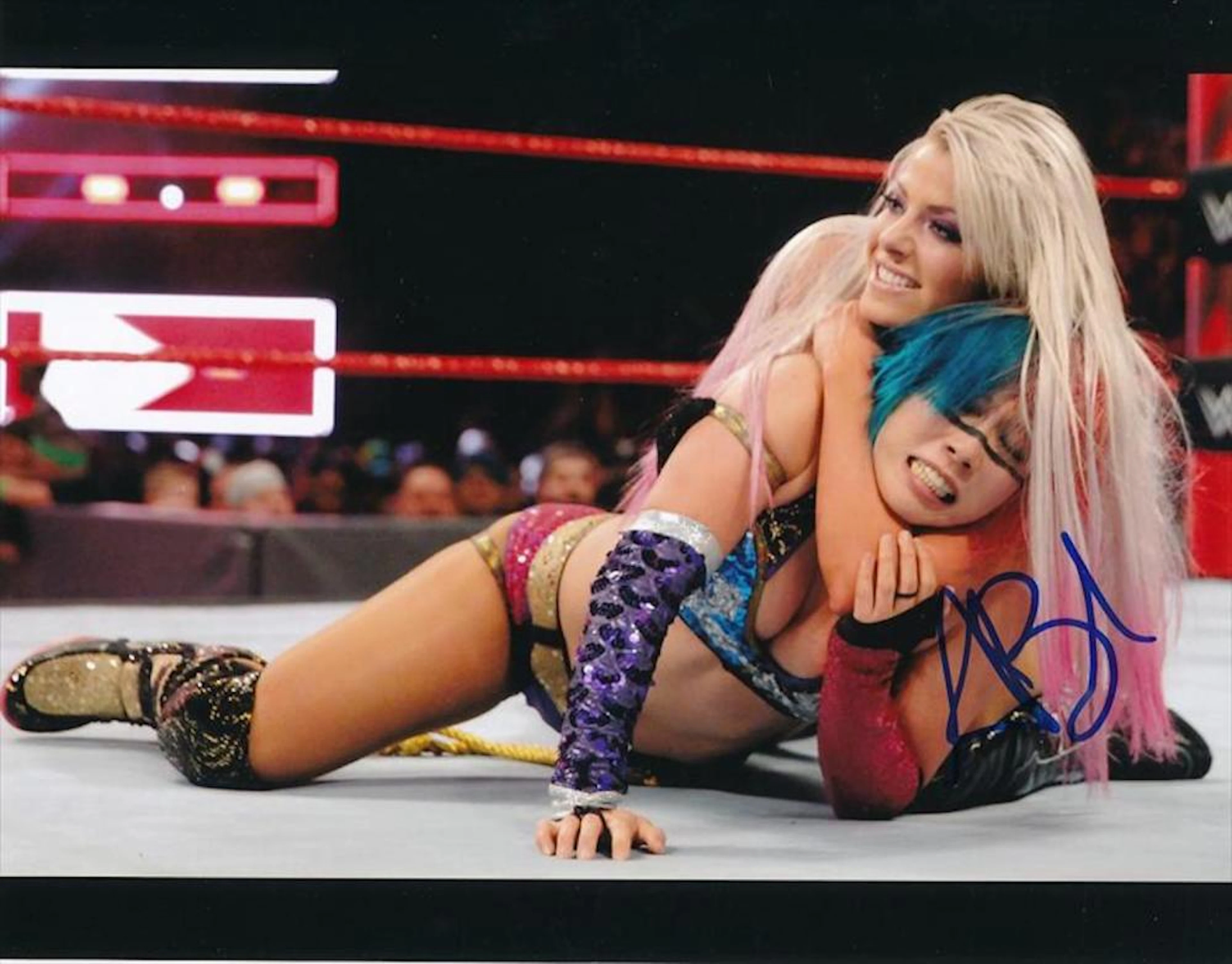 Alexa Bliss- 10 x 8 Color signed wrestling photograph