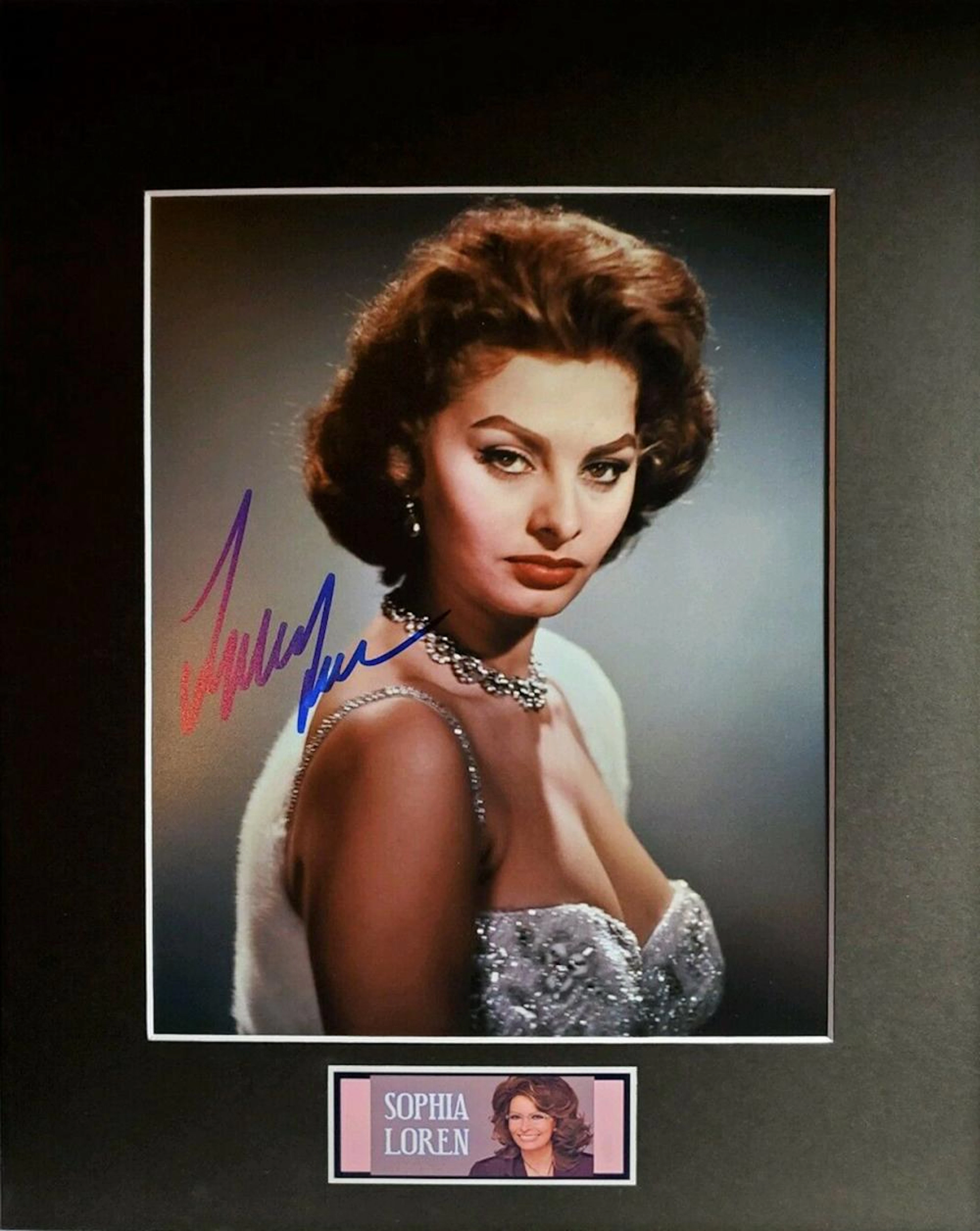 Sophia Loren - 8 x 10 Signed Photograph w/ COA
