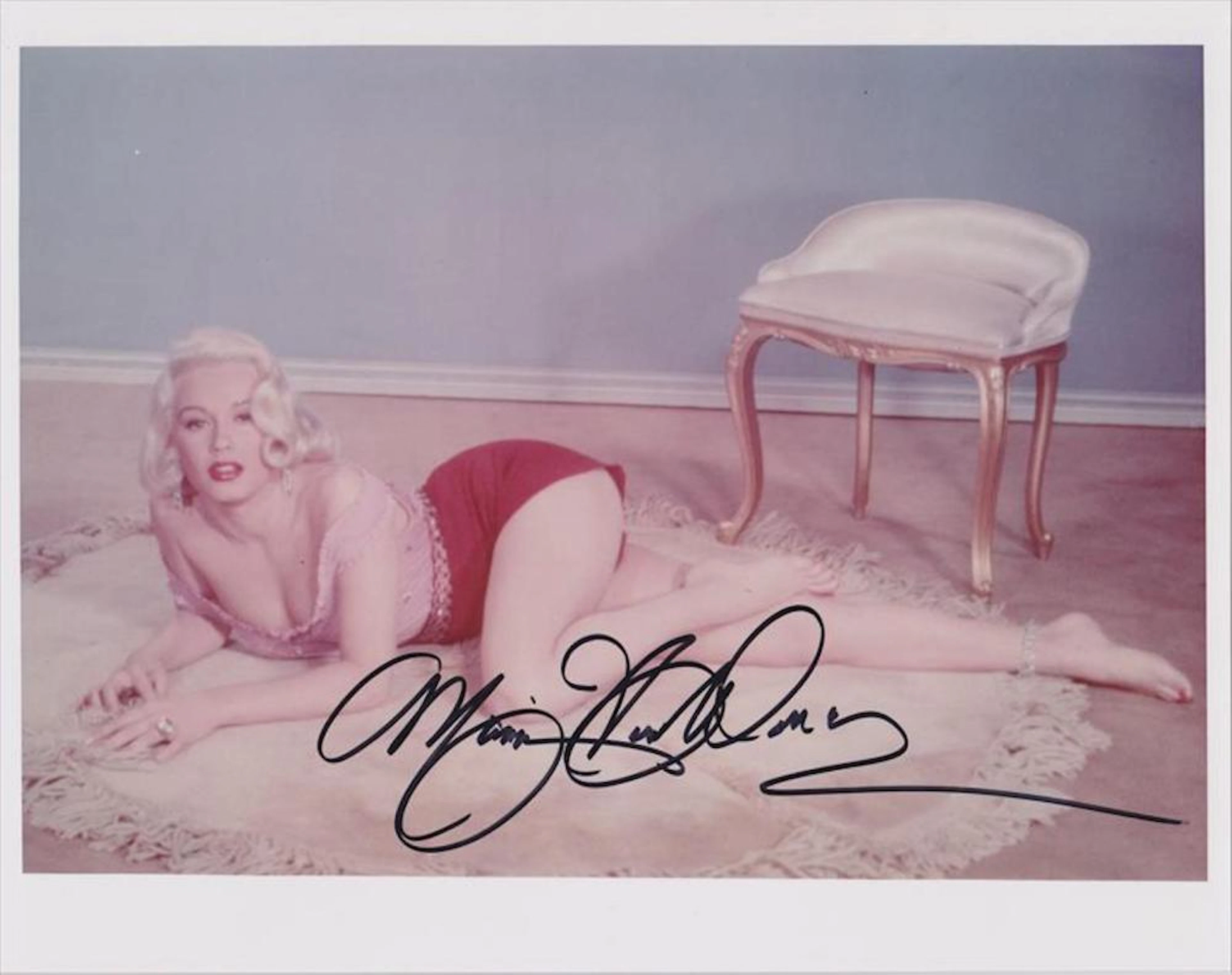 Mamie Van Doren - 10 x 8 Signed Photograph w/COA