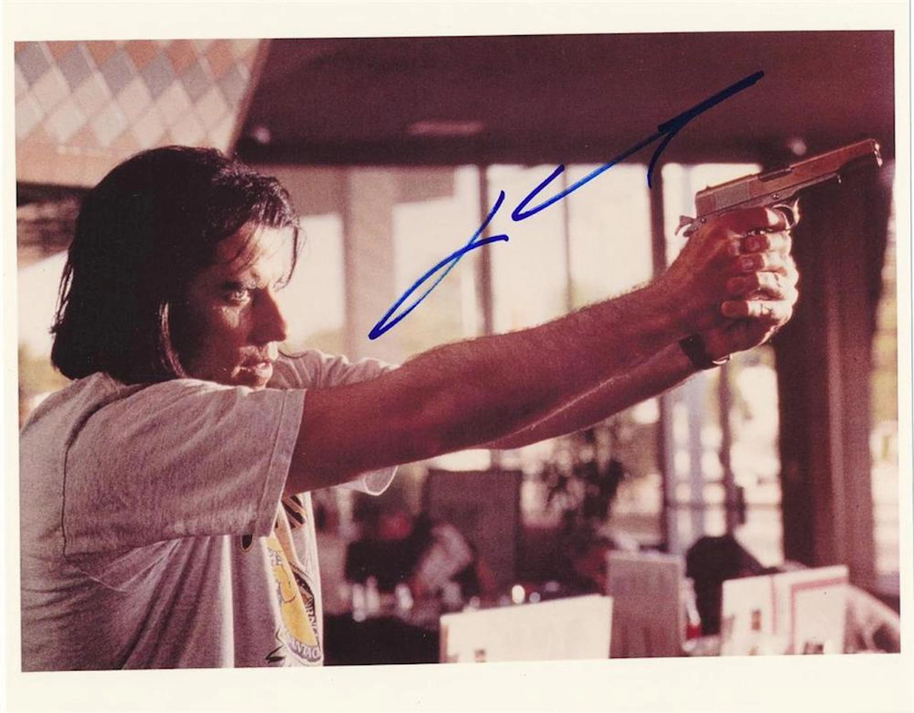 John Travolta - 10 x 8 Signed Photograph w/COA