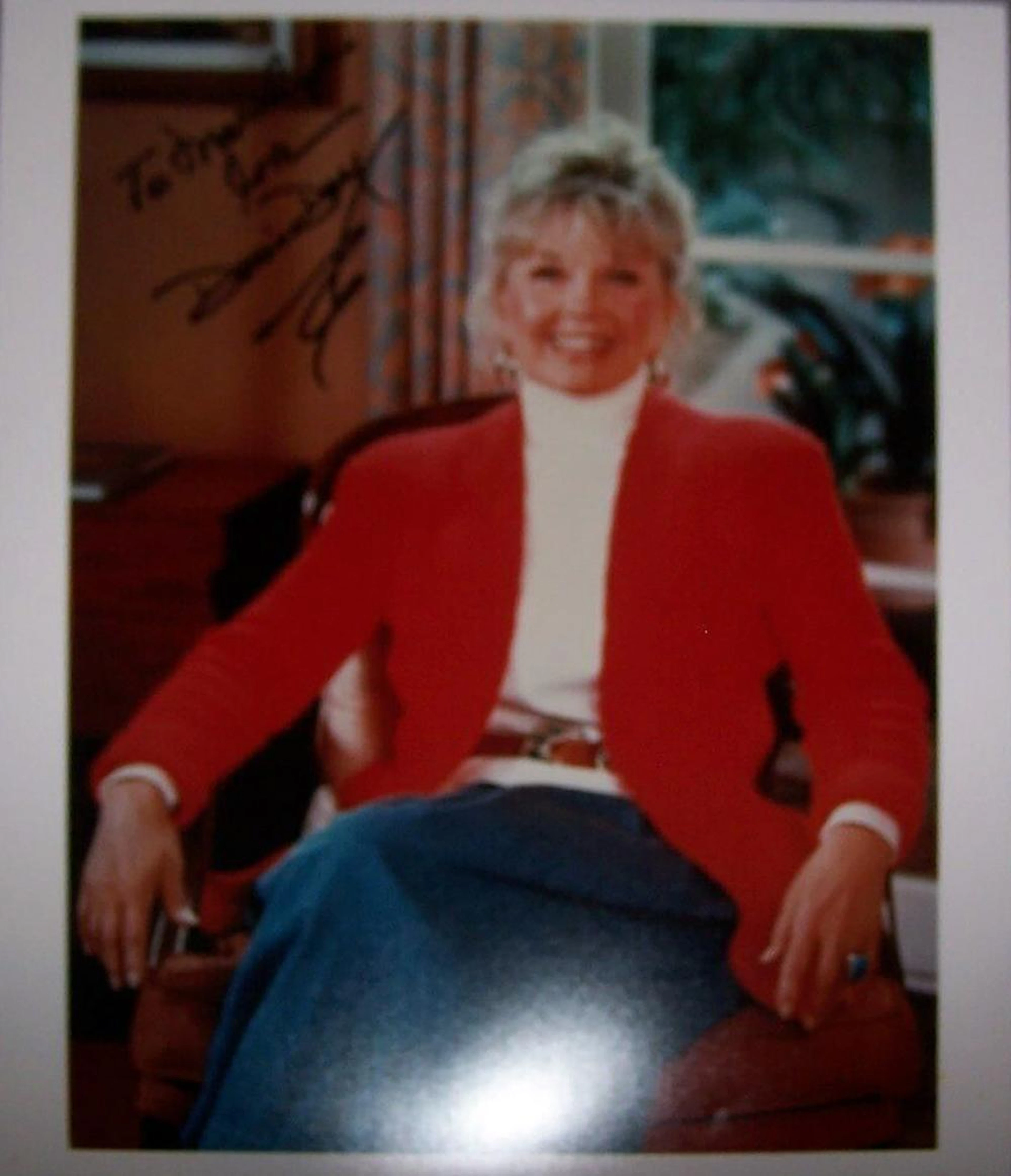 Doris Day - 8 x 10 Signed Photograph w/ Stmt of