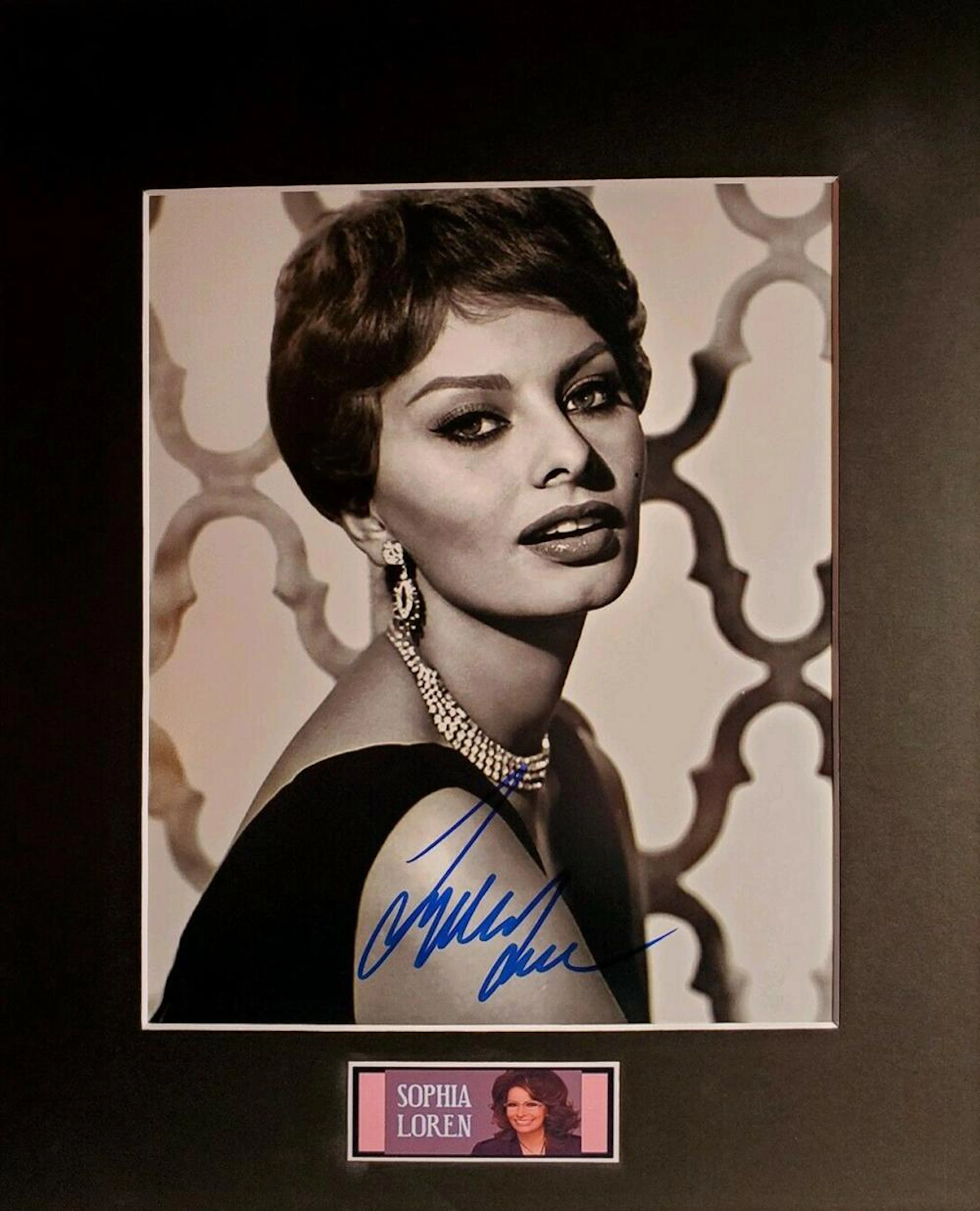 Sophia Loren - 8 x 10 Signed Photograph w/ COA