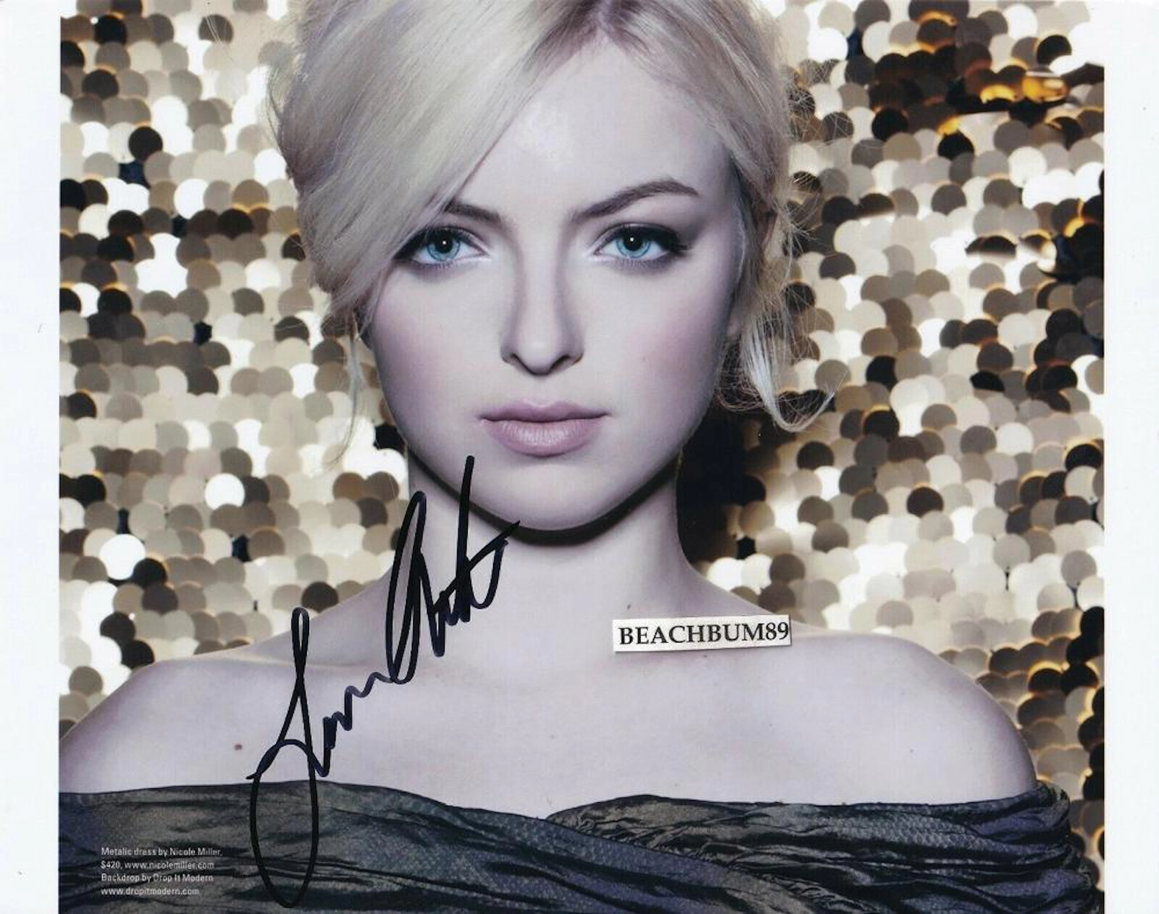 Francesca Eastwood - 8 x 10 Signed Photograph w/COA