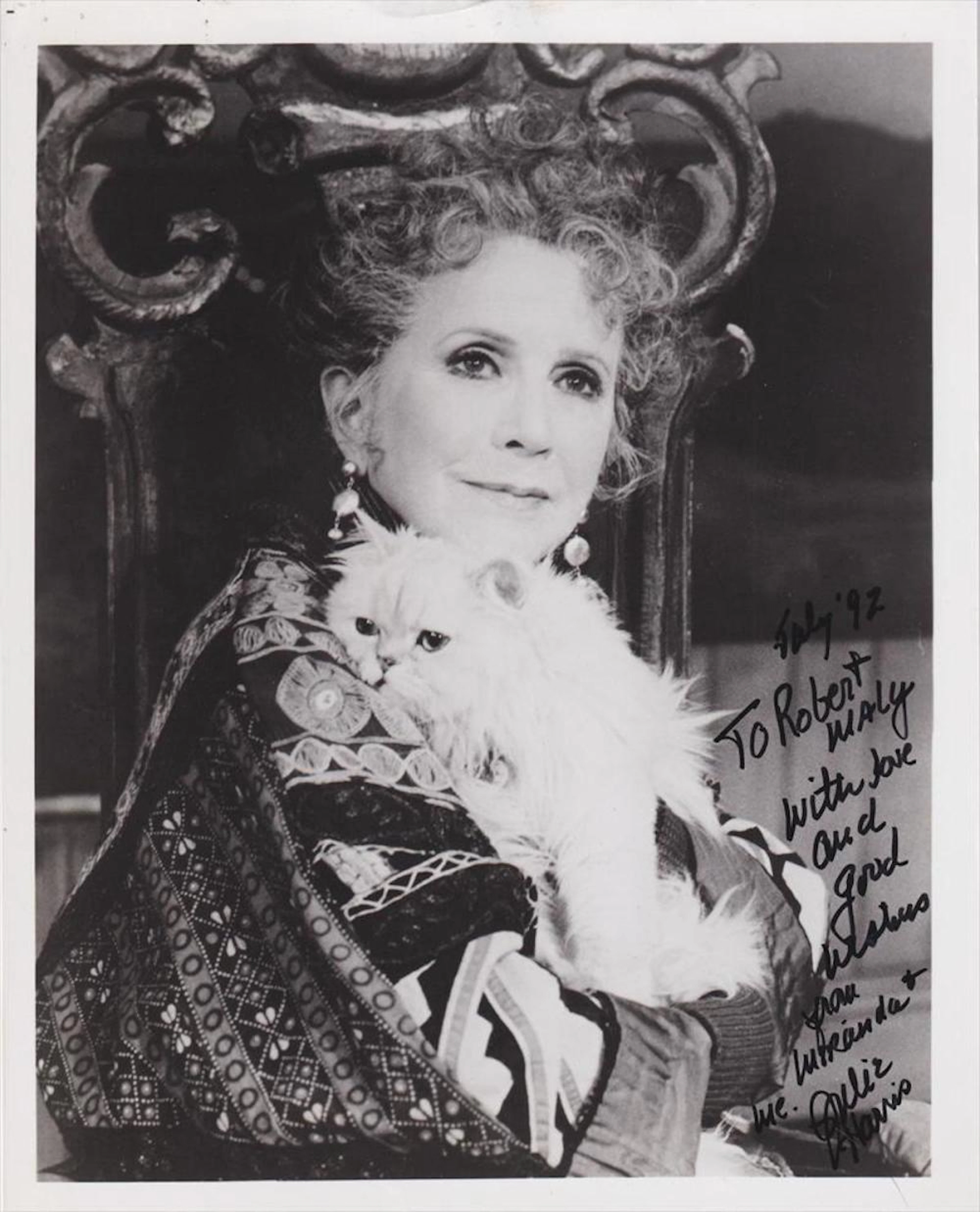 Julie Harris - Signed 8 x 10 Photograph w/COA