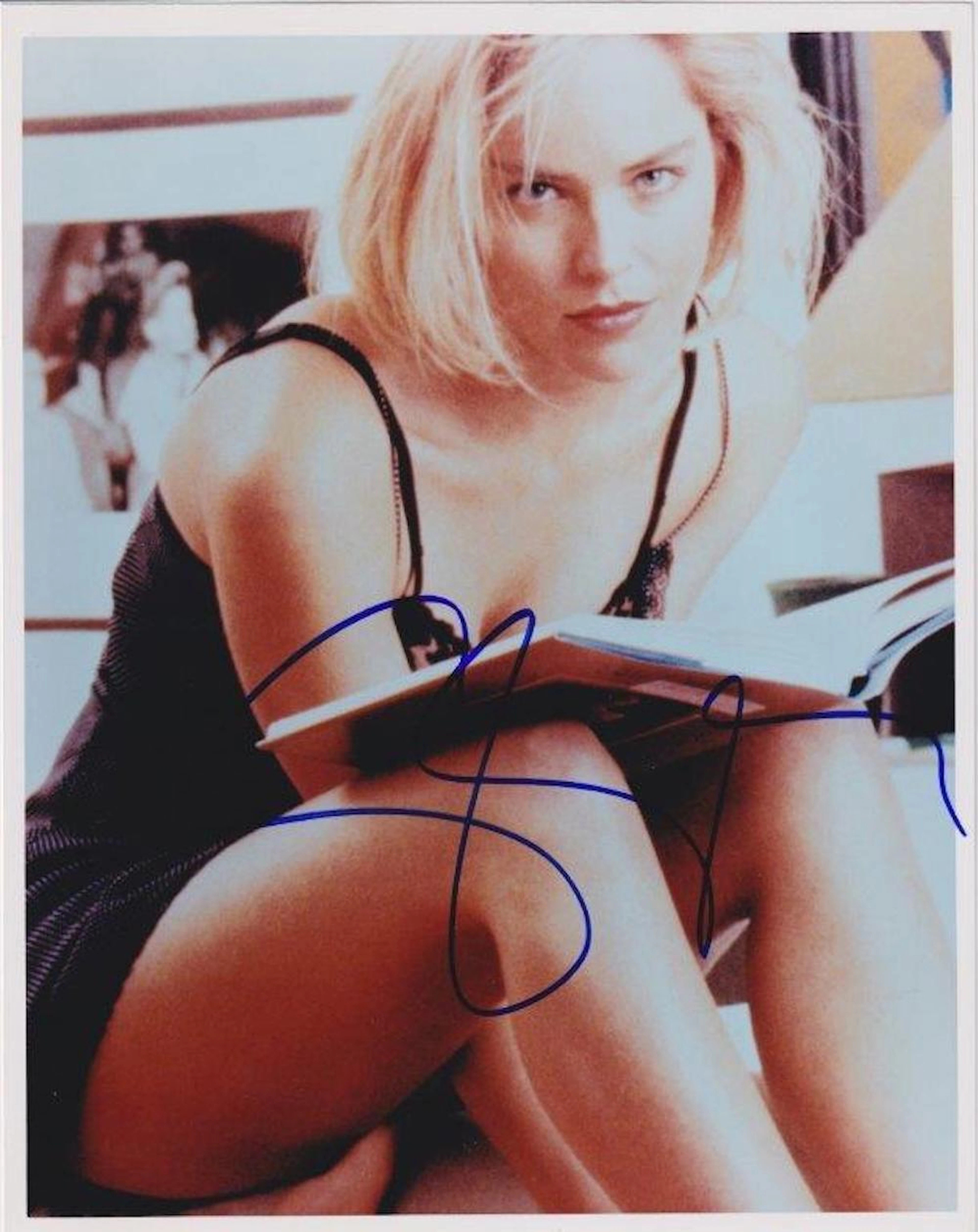 Sharon Stone - 8 x 10 Signed Photograph w/COA