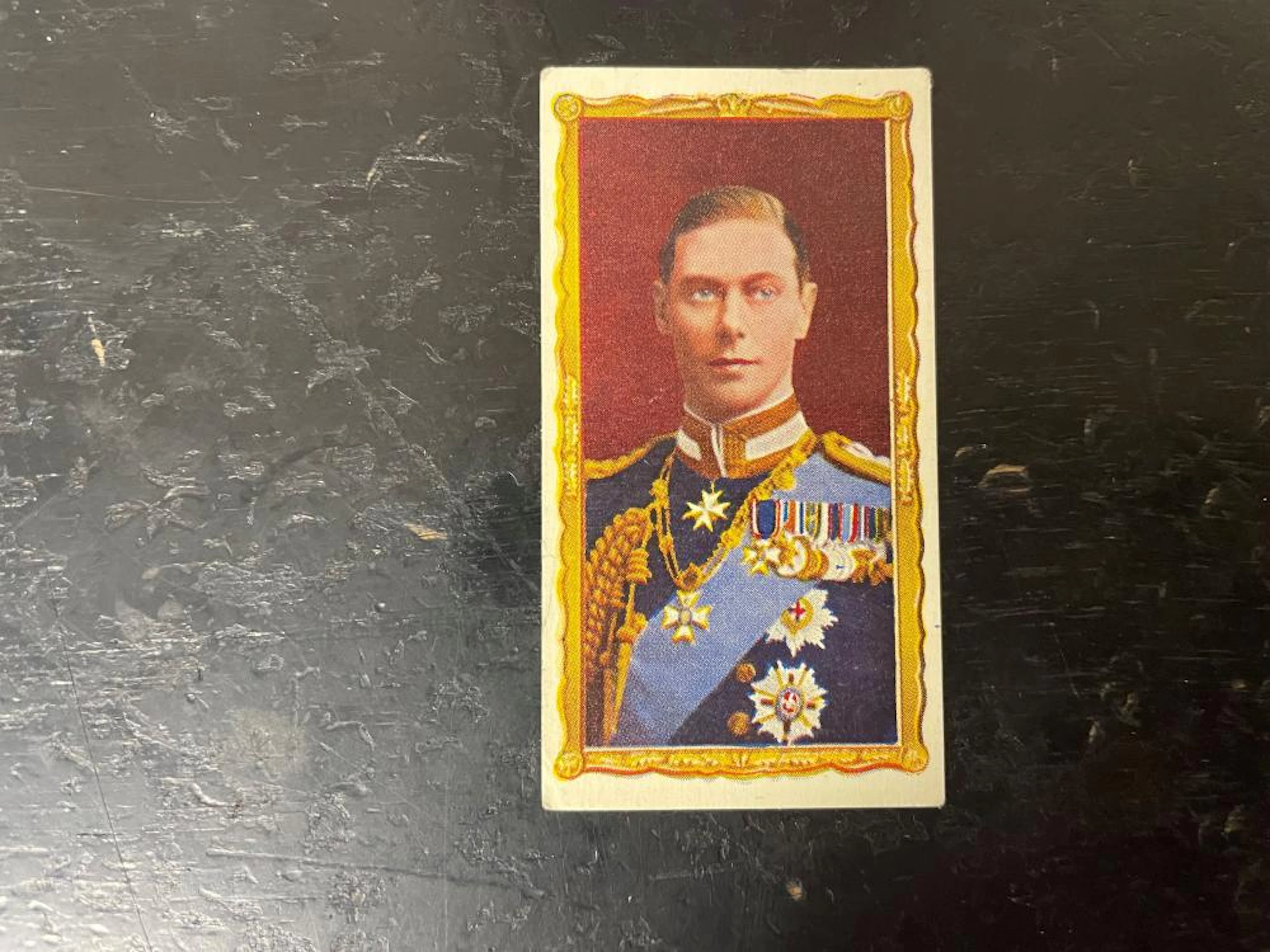 King George VI Mild Cigarette Card