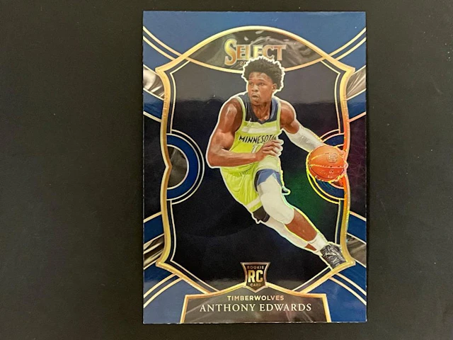 2020-21 Select Anthony Edwards Silver Prizm RC