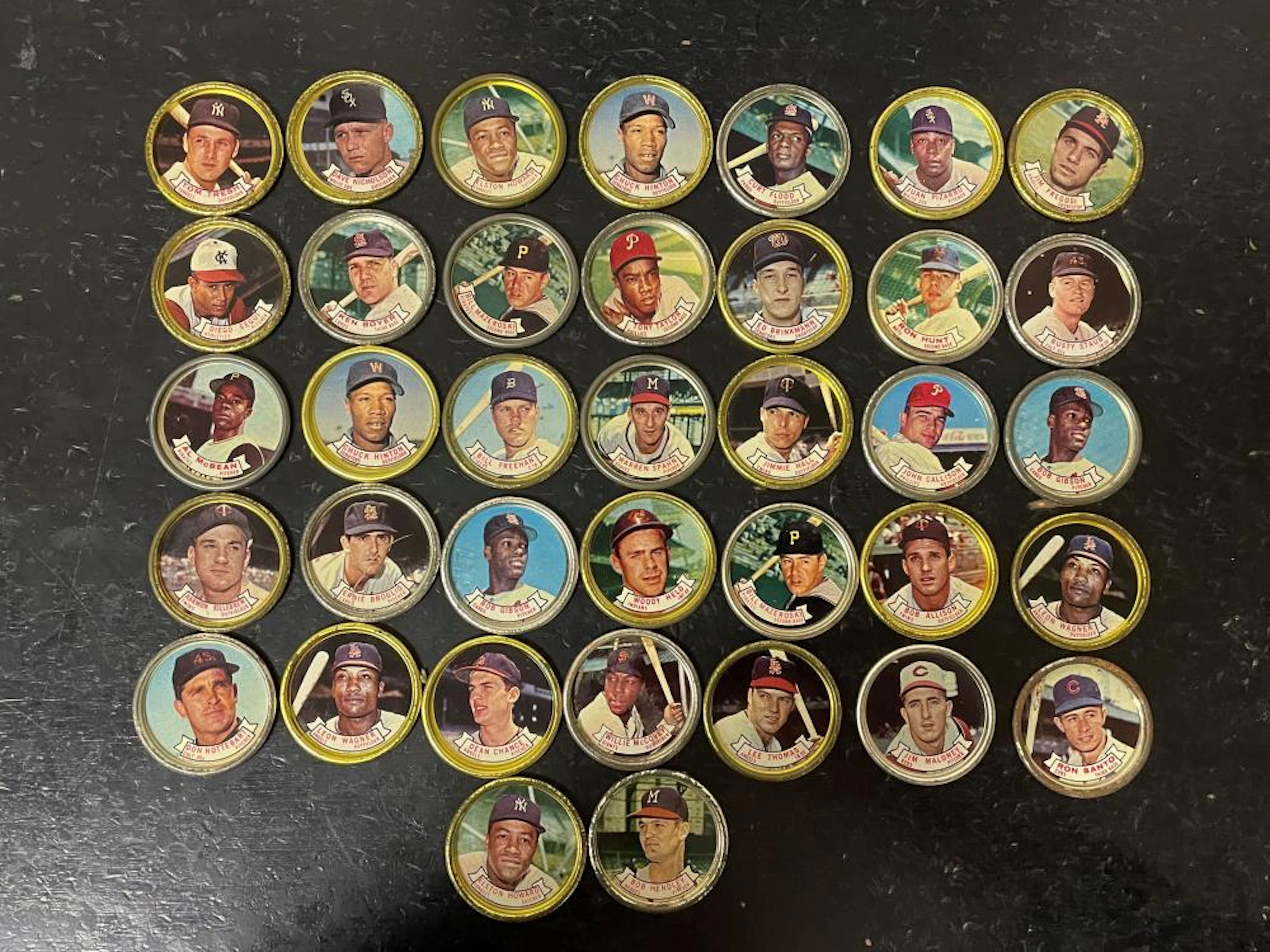 1960's MLB Coin Lot