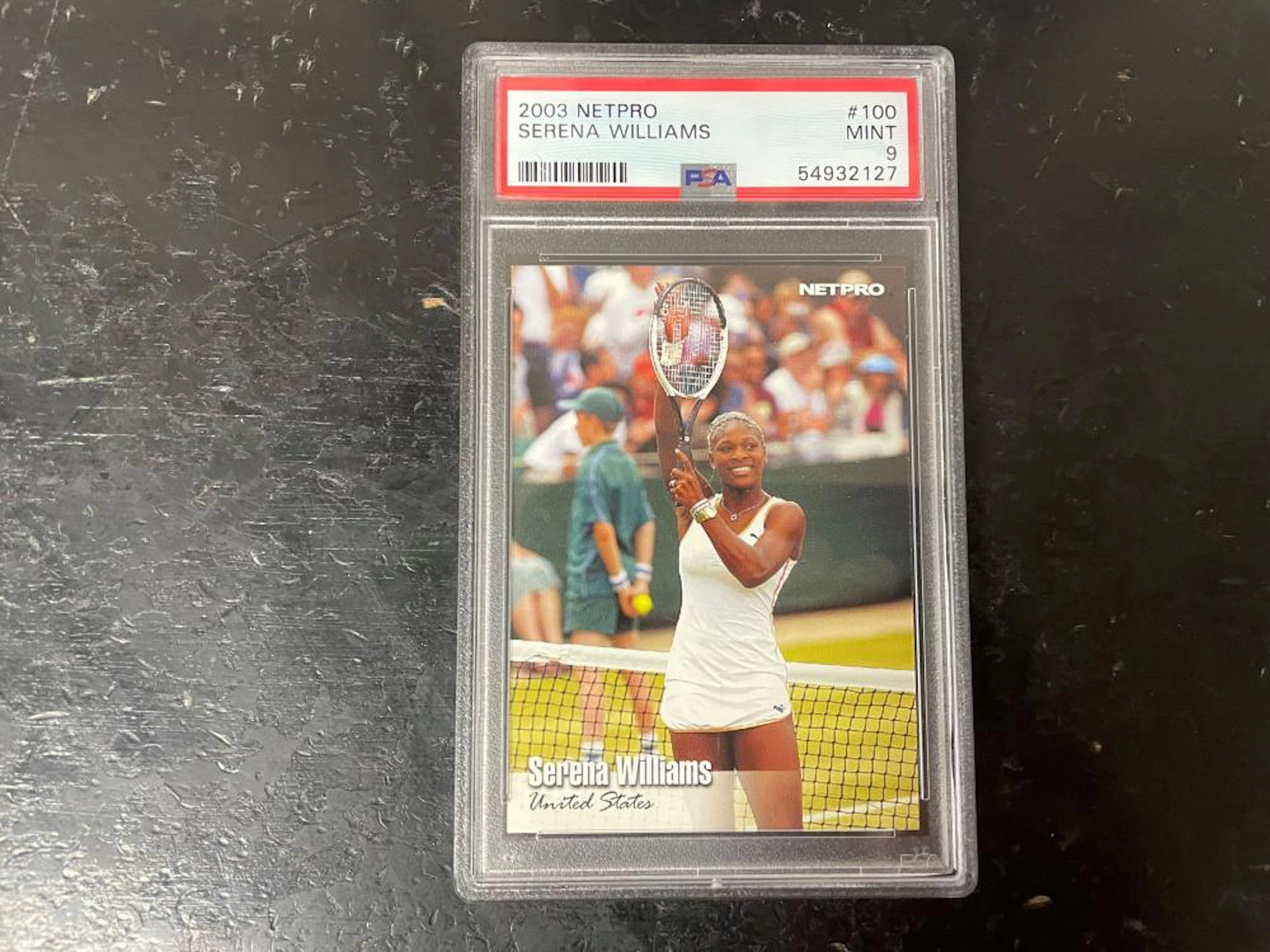 2003 Netpro #100 Serena Williams PSA 9