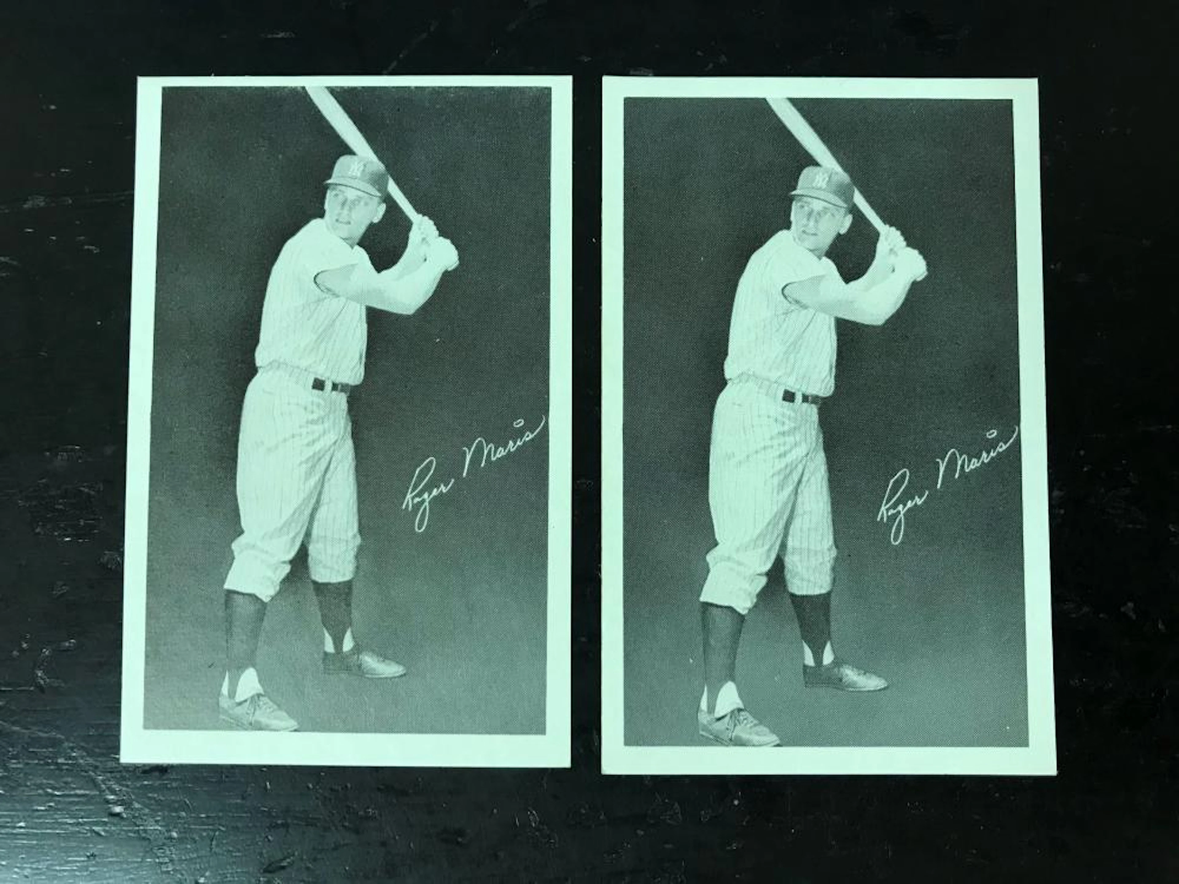 1962 Pressman Toy Company Roger Maris Lot of 2 - Near Mint