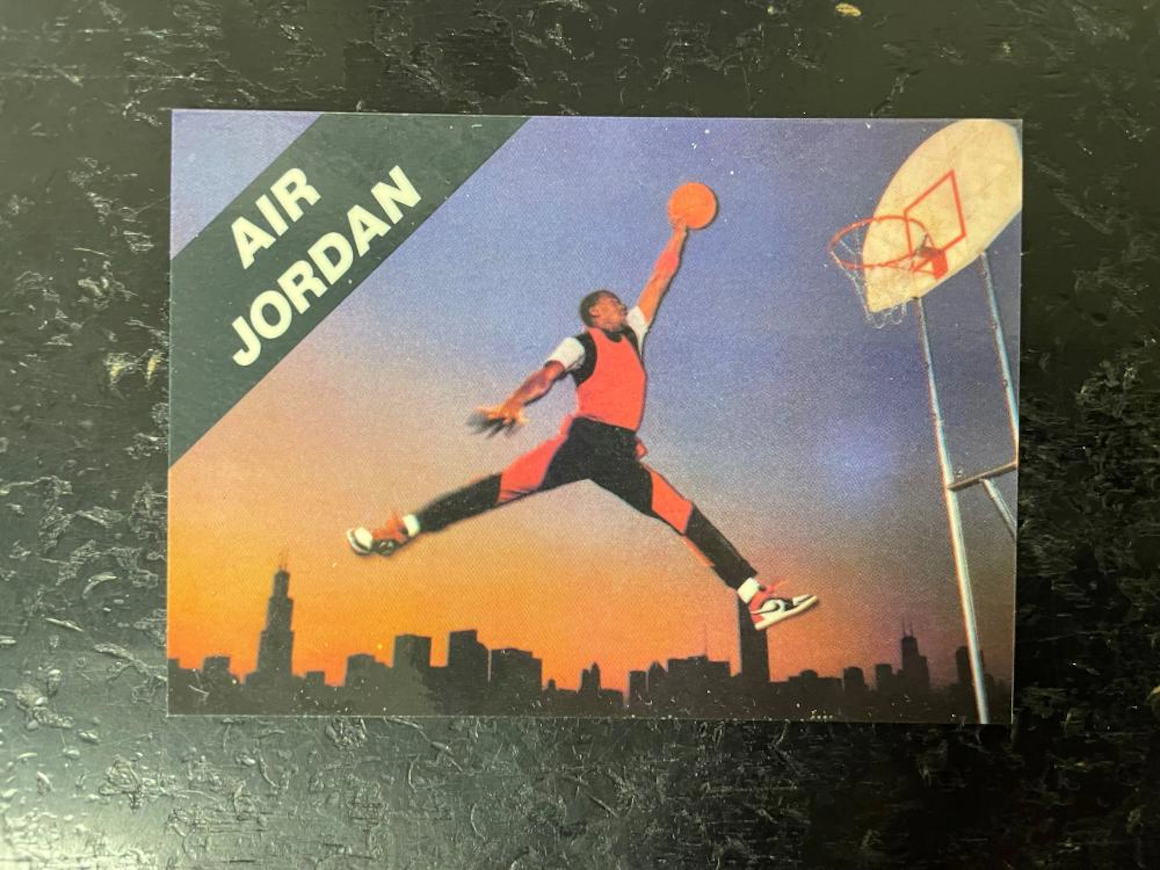 1990 Nike Air Jordan Promo Card