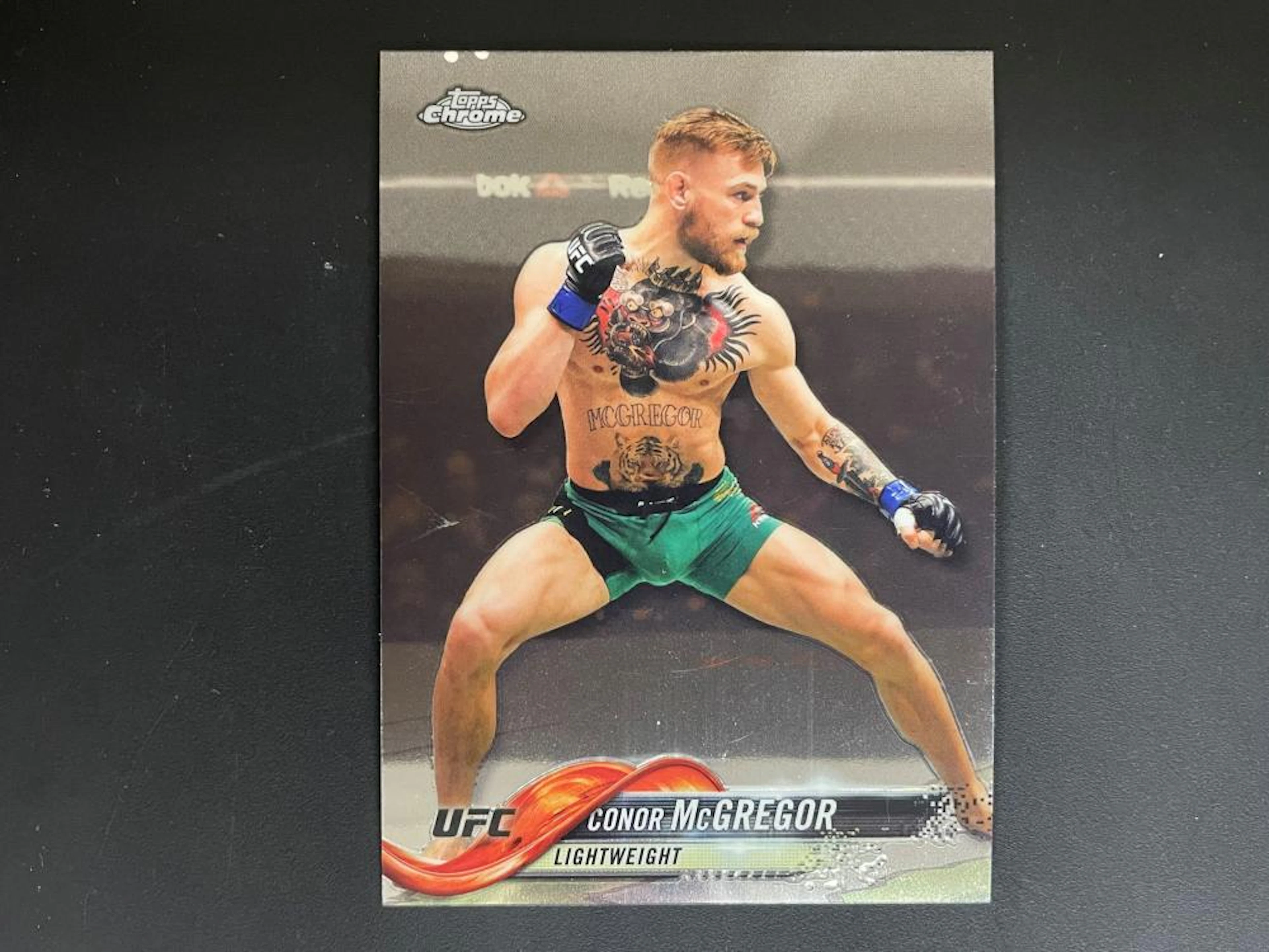 2018 Topps Chrome Conor McGregor
