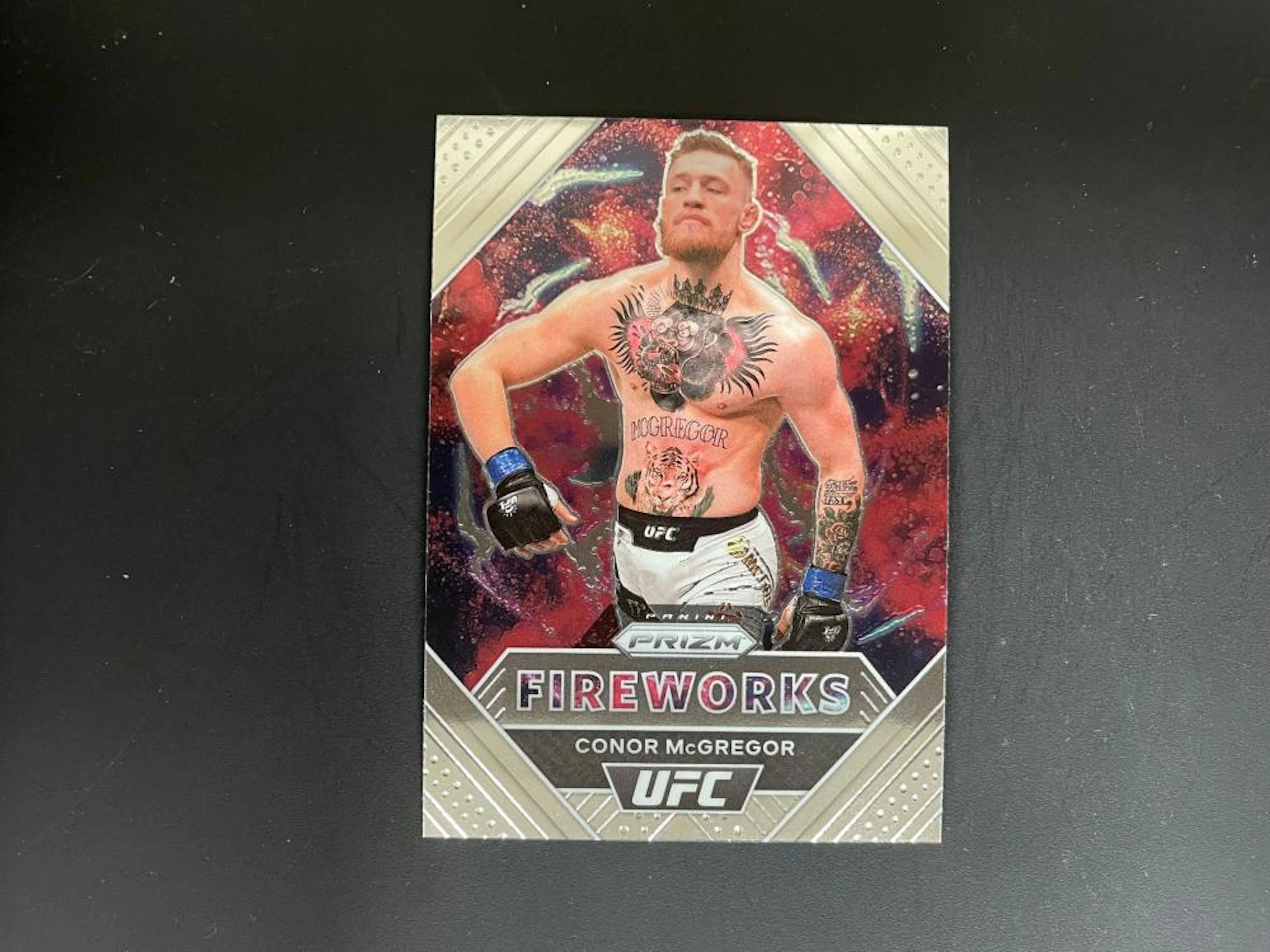 2021 Panini Prizm UFC Conor McGregor Fireworks