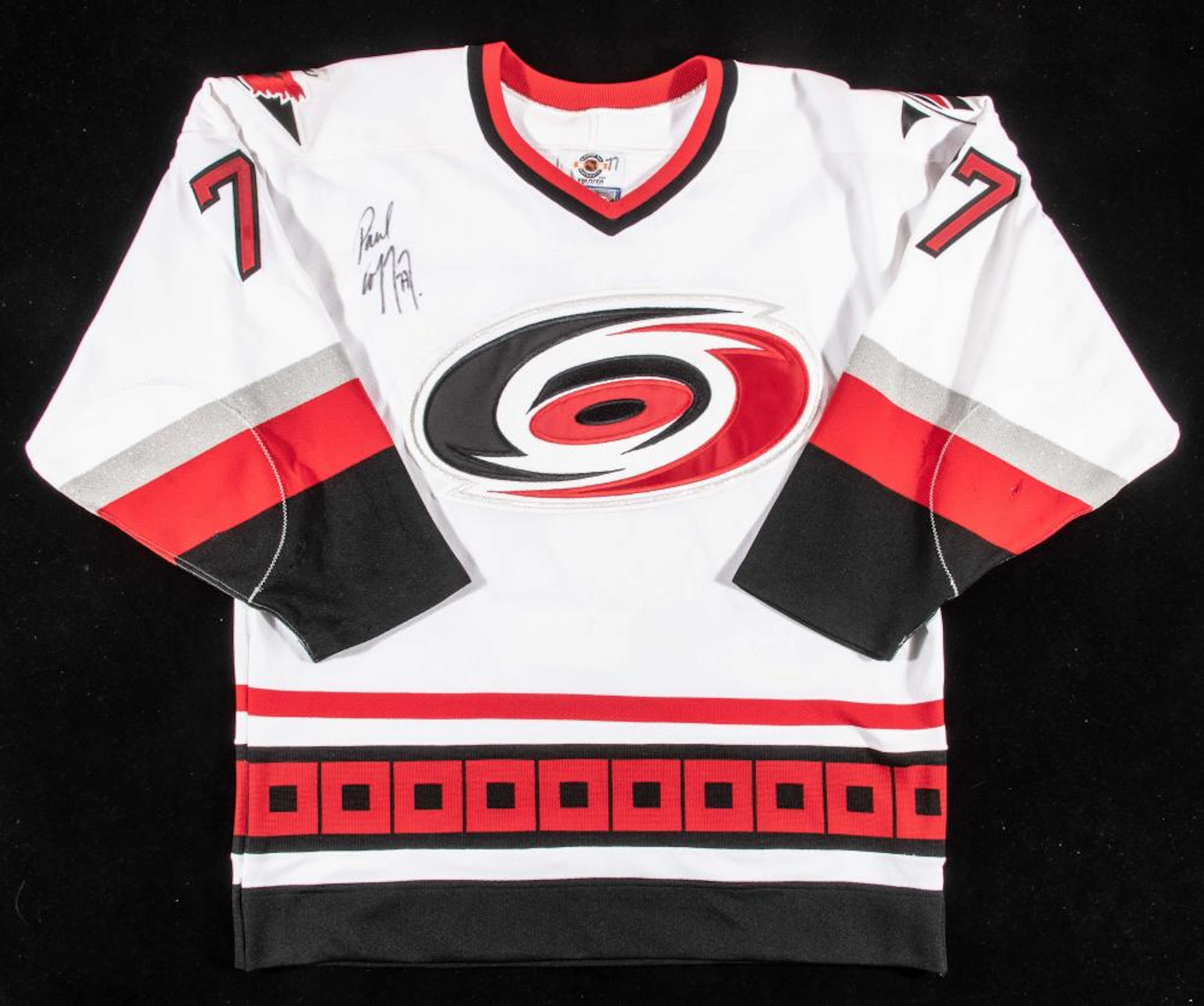 Paul Coffey autographed Carolina Hurricanes professional...