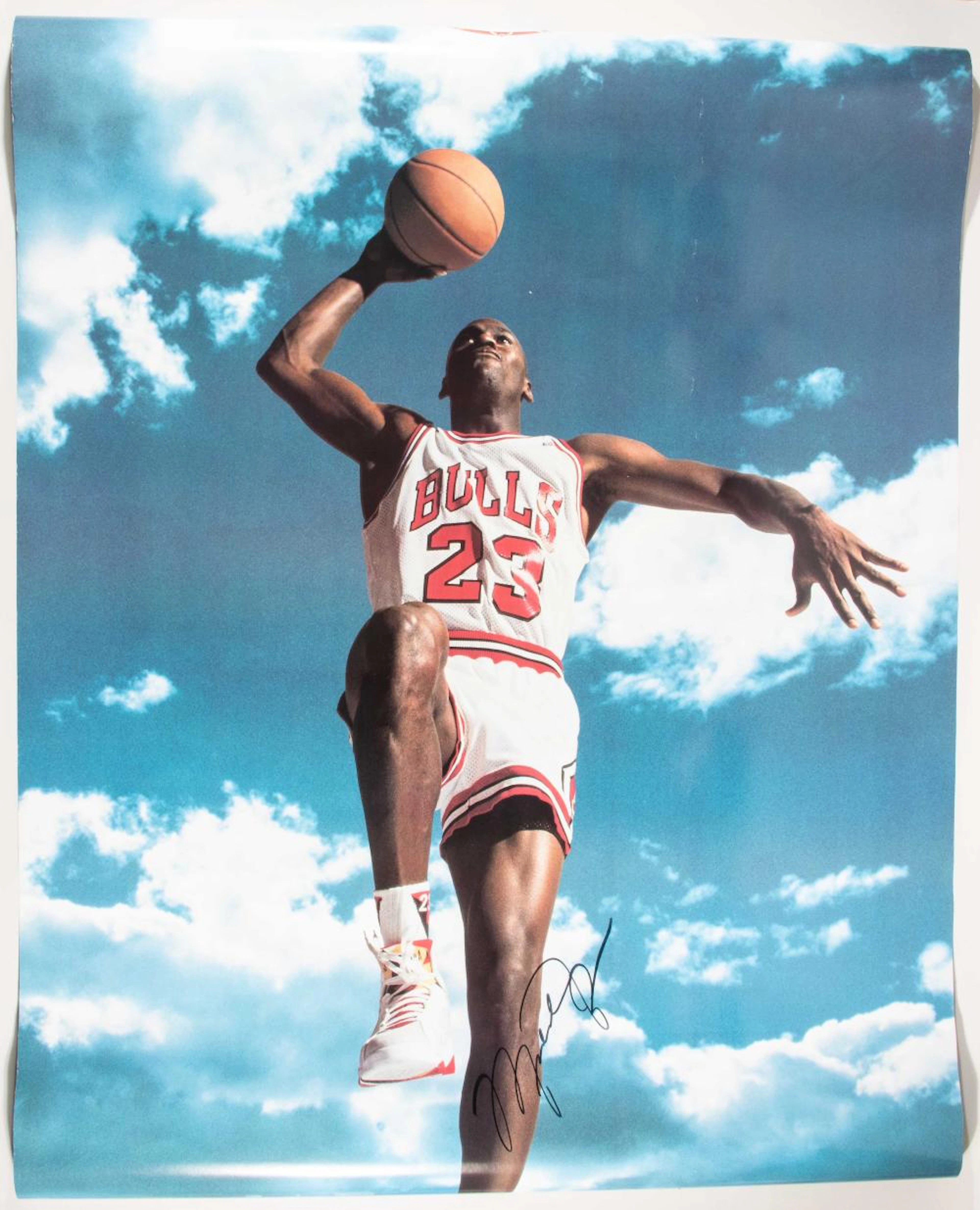 Rare 1992 Michael Jordan oversized Nike poster.