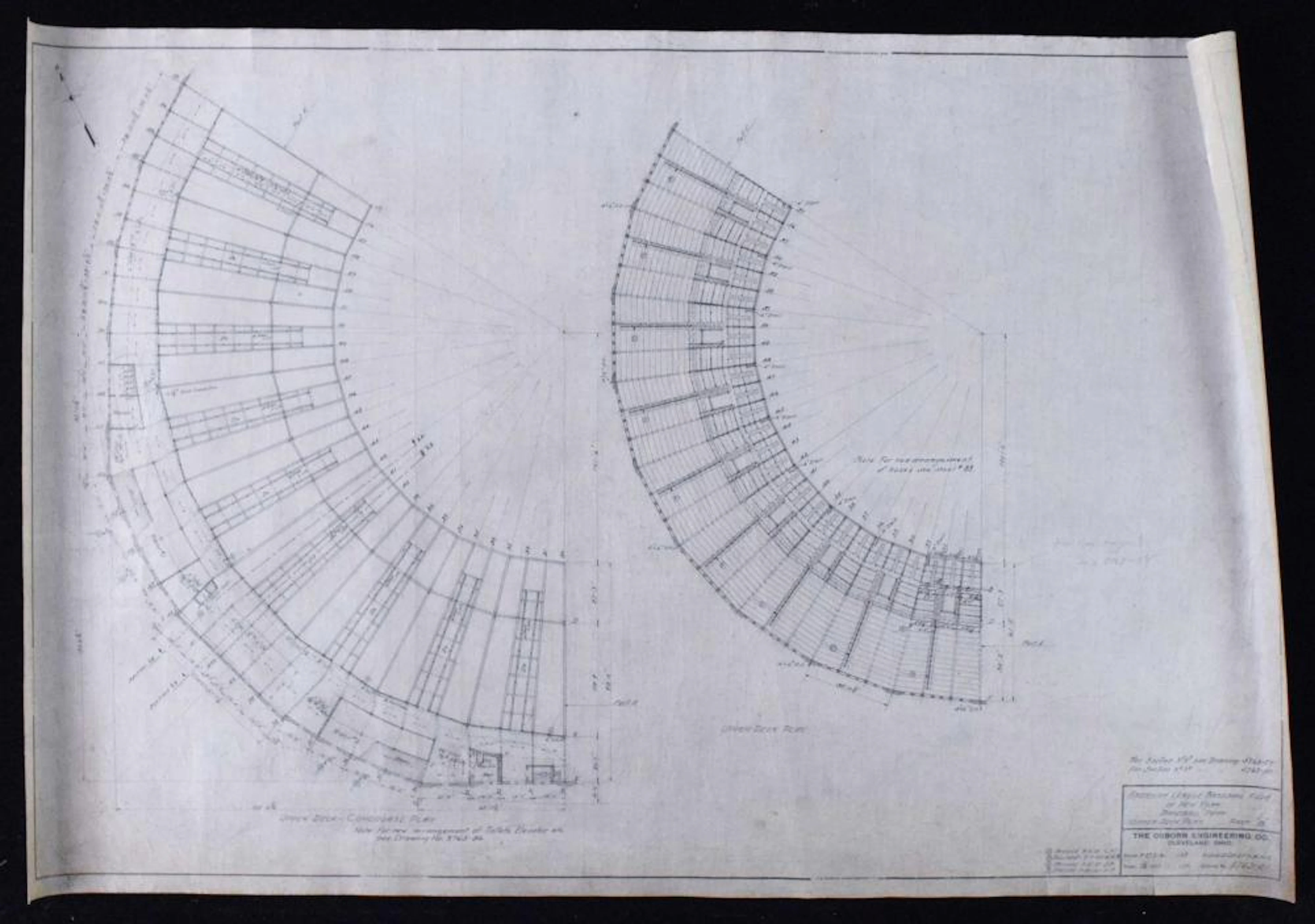 1921 Yankee Stadium original architectural...