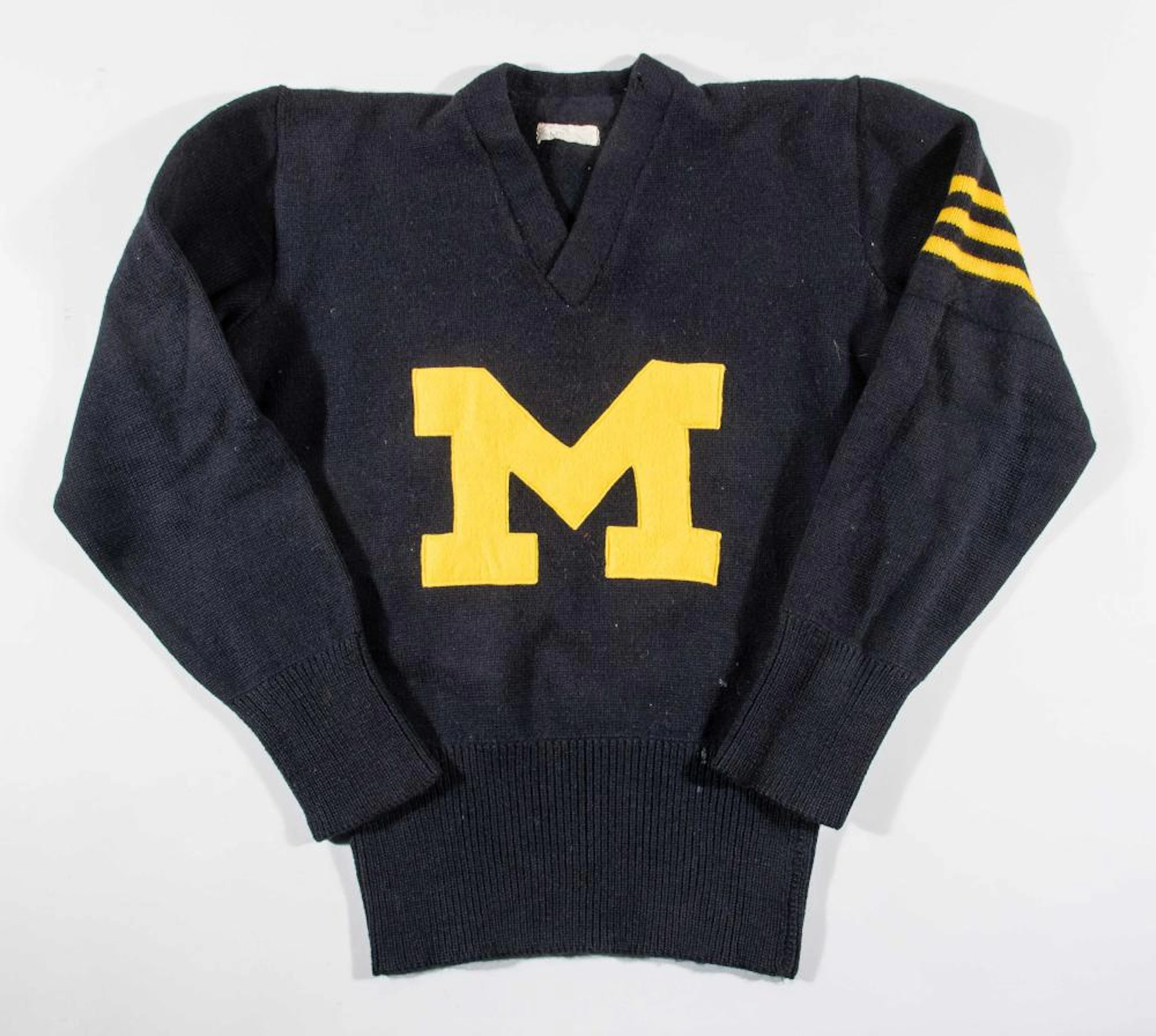Vintage collegiate letterman's sweater attributed to...