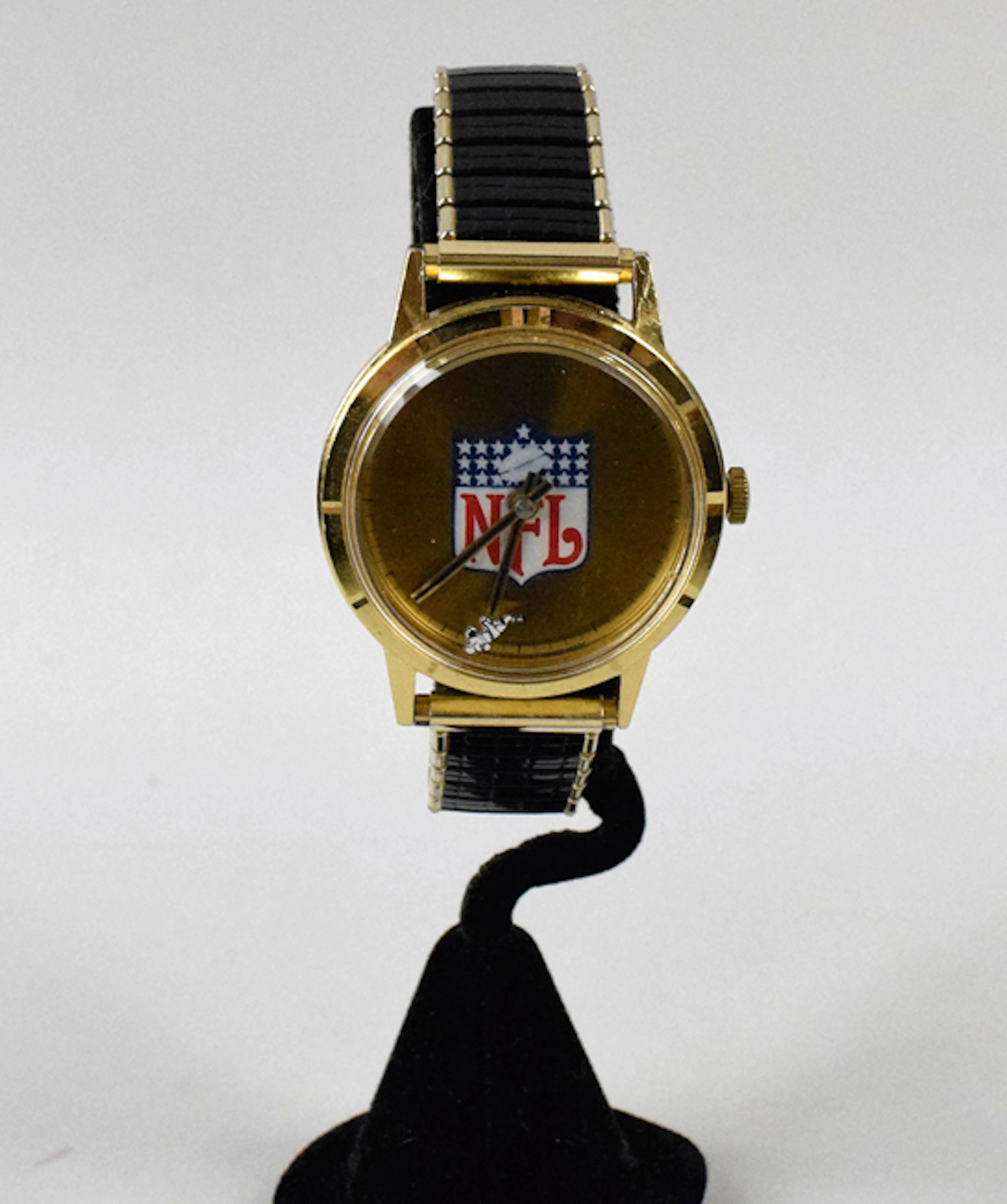 NFL logo wristwatch c.1971