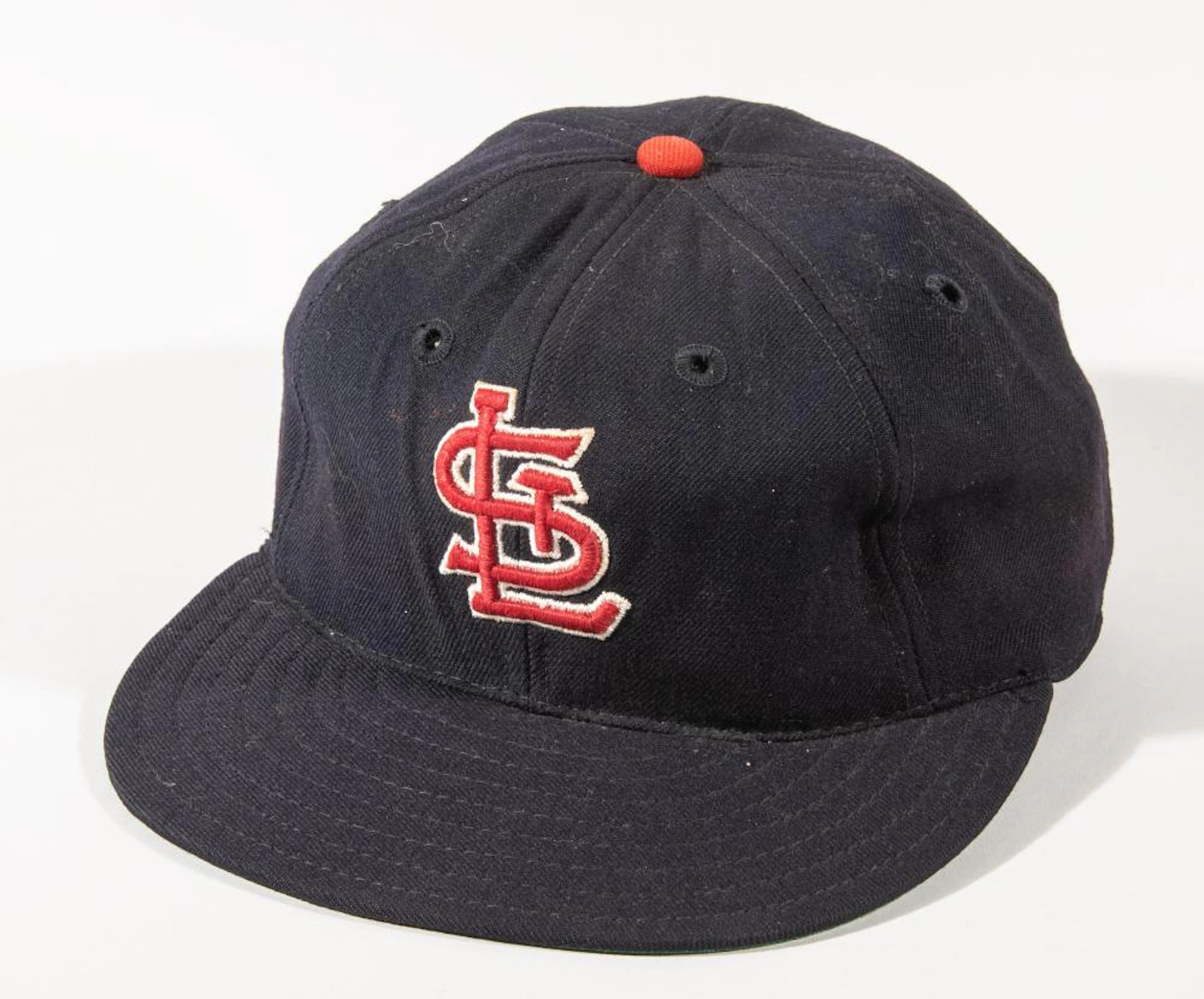 Stan Musial autographed St. Louis Cardinals professional model hat c.1950s-60s.