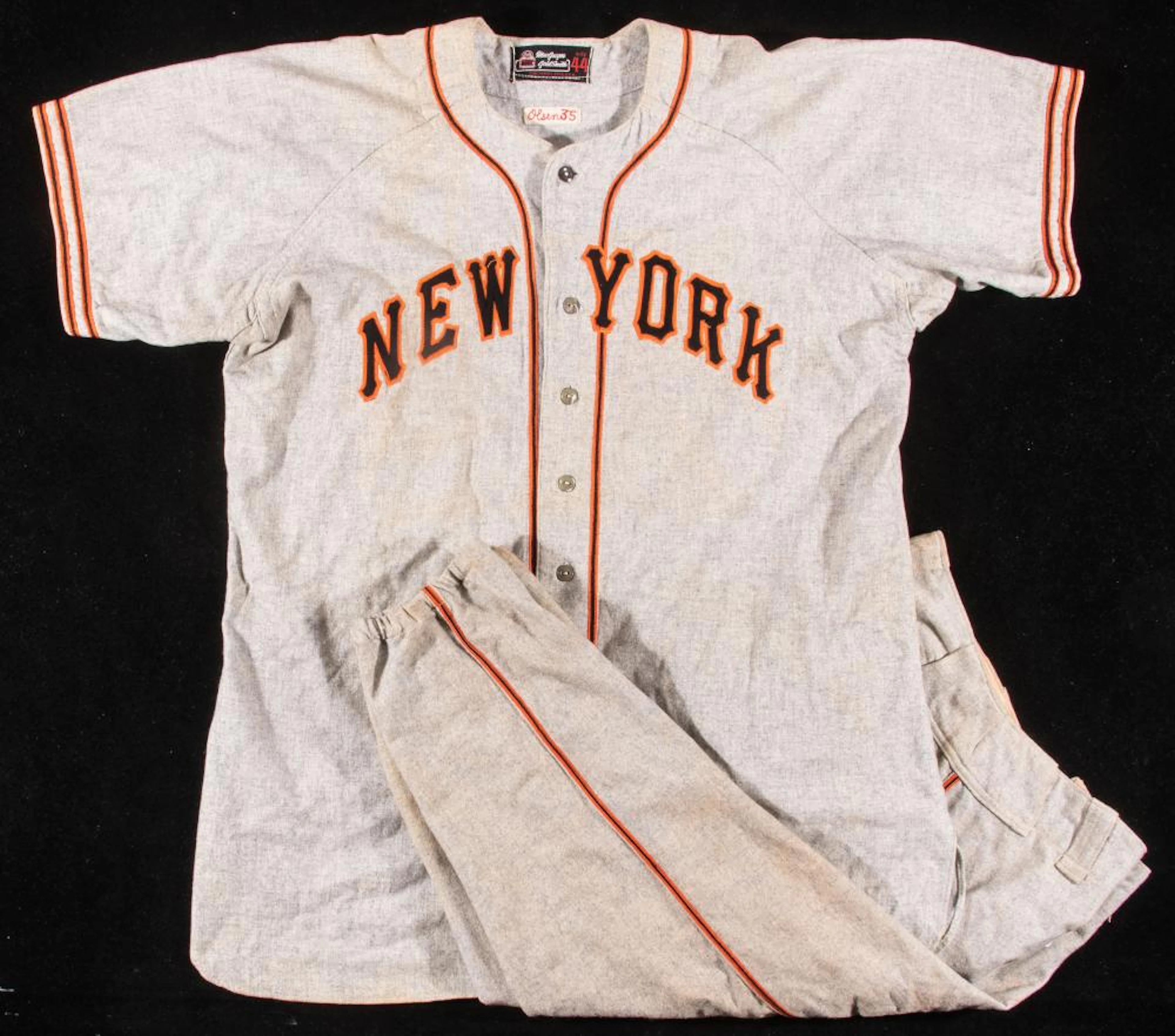 ew York Giants "Olsen" professional model road jersey...