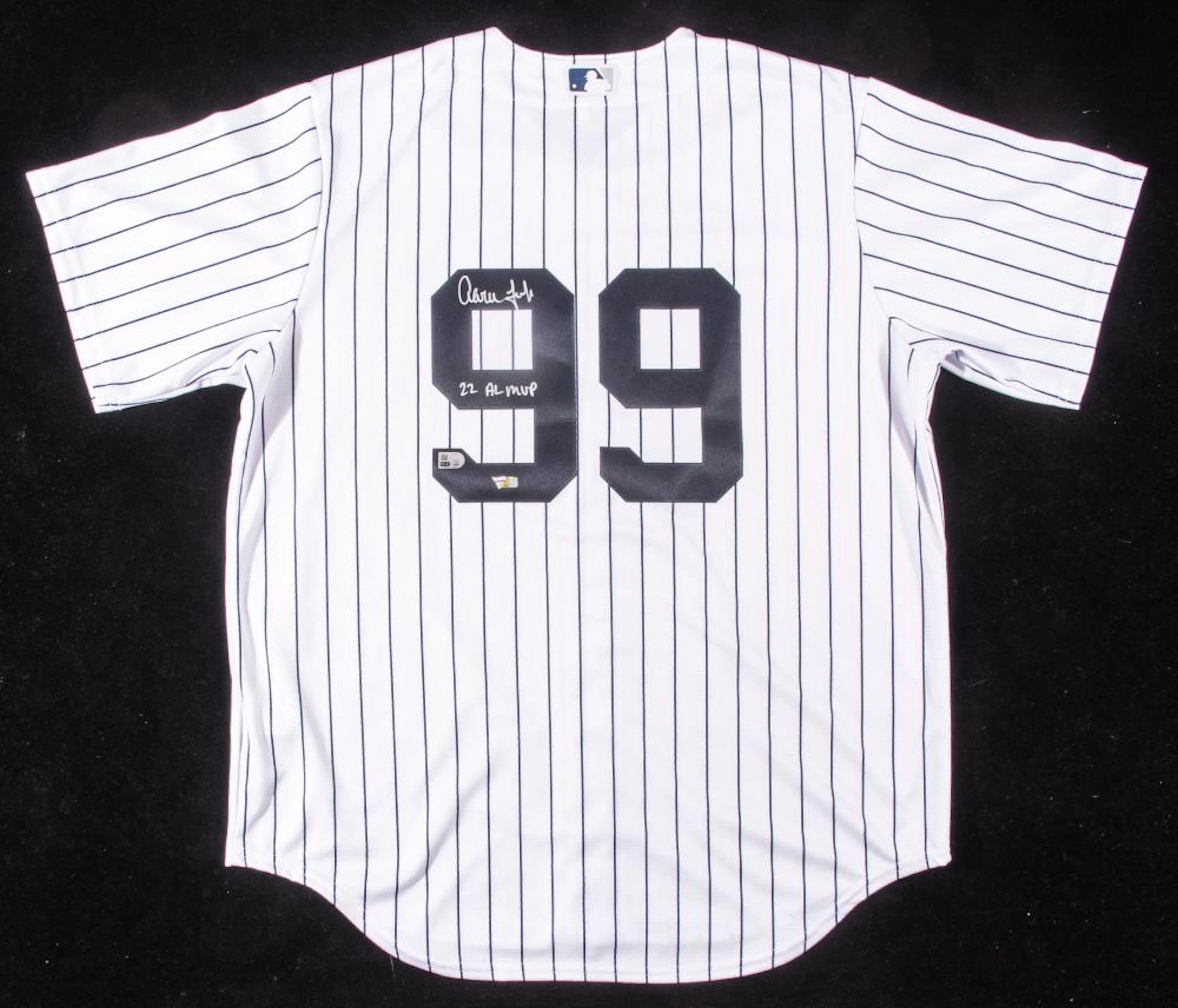 Aaron Judge autographed and inscribed New York Yankees...