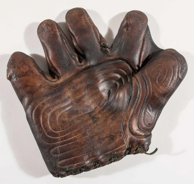 Rare "Tornado Palm" baseball glove by Reach c.1920s