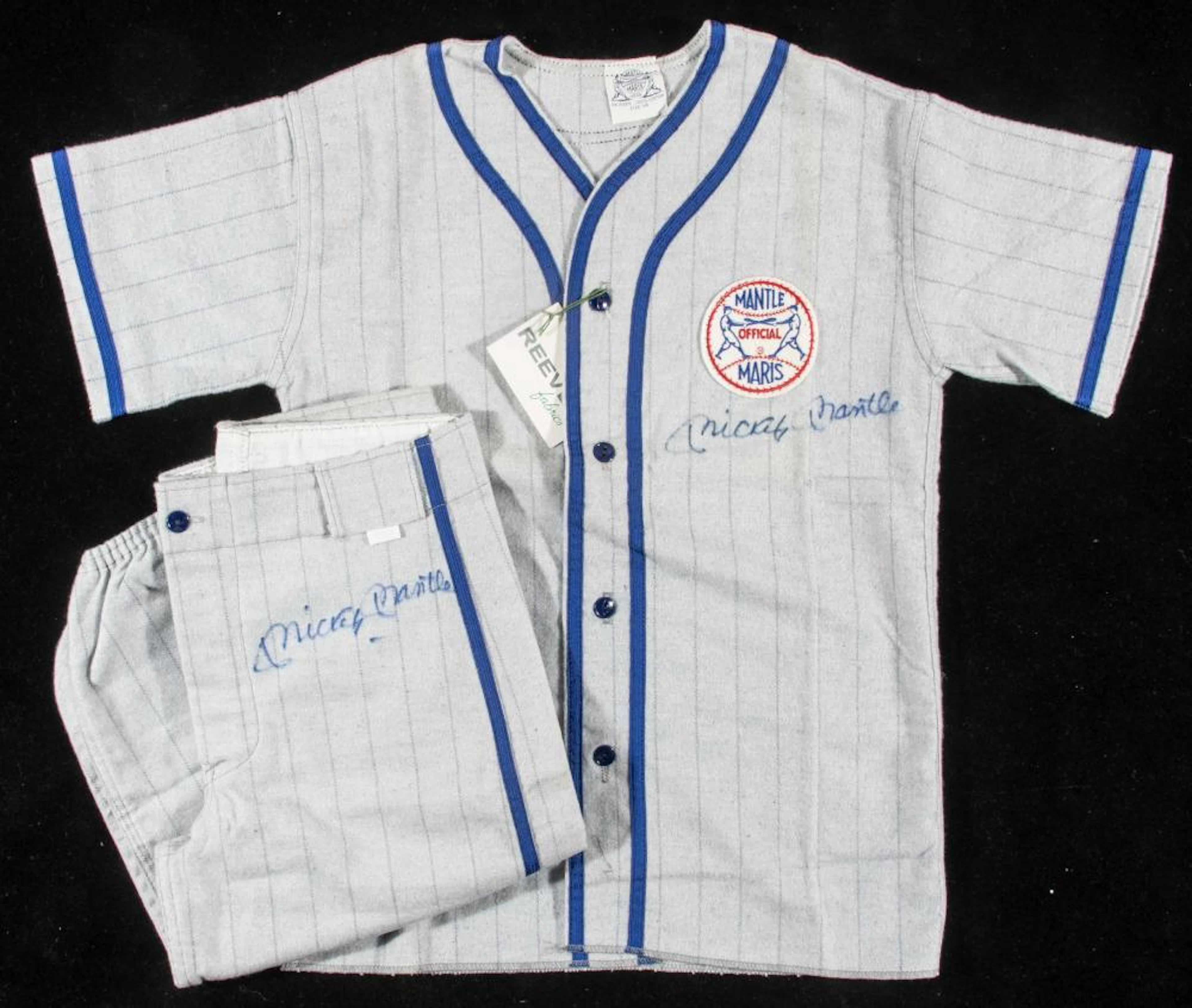 Rare Mickey Mantle autographed "Official Mantle Maris"...