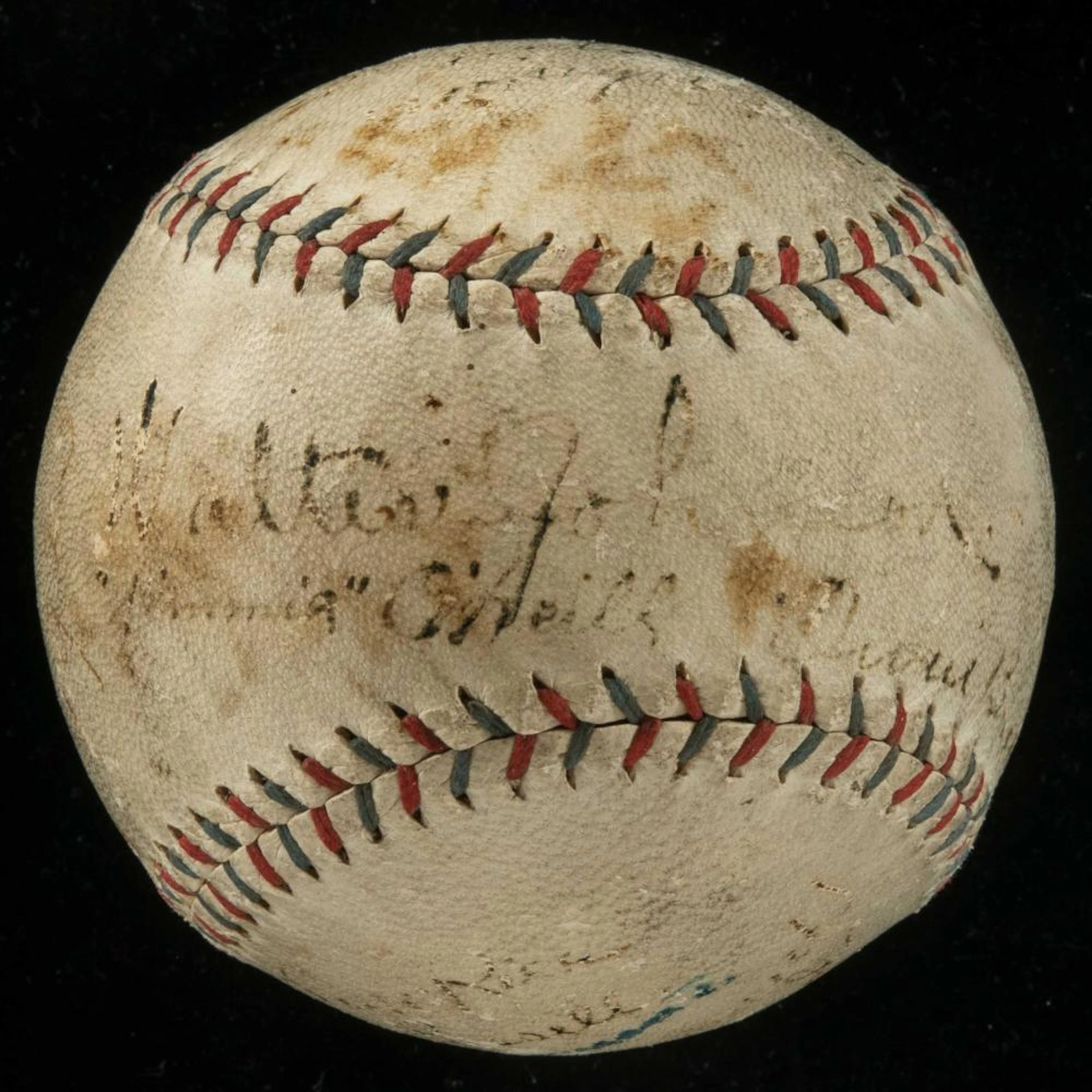 1923 Washington Senators team signed baseball.
