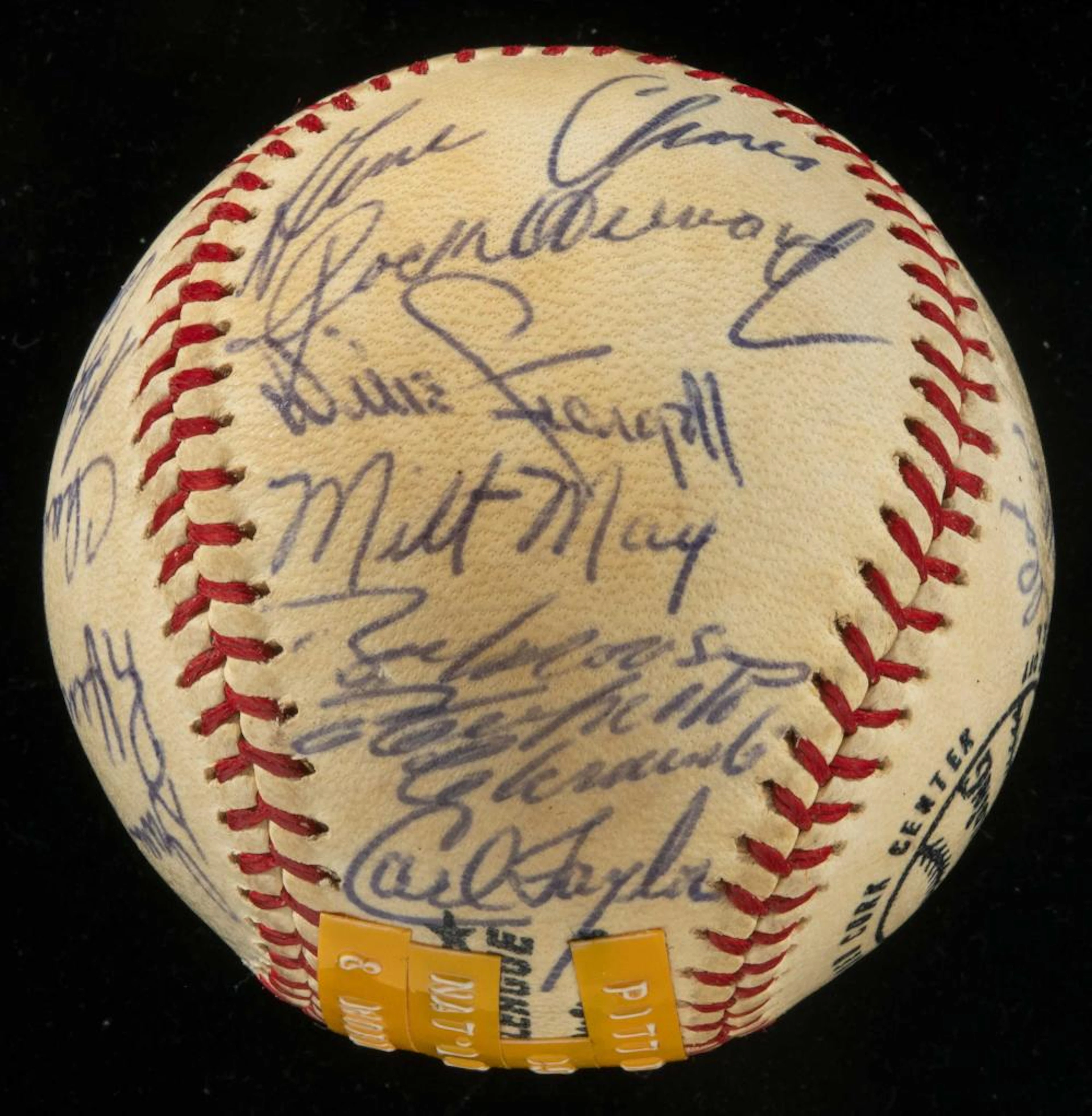 1971 Pittsburgh Pirates team signed baseball - World Series Champions.