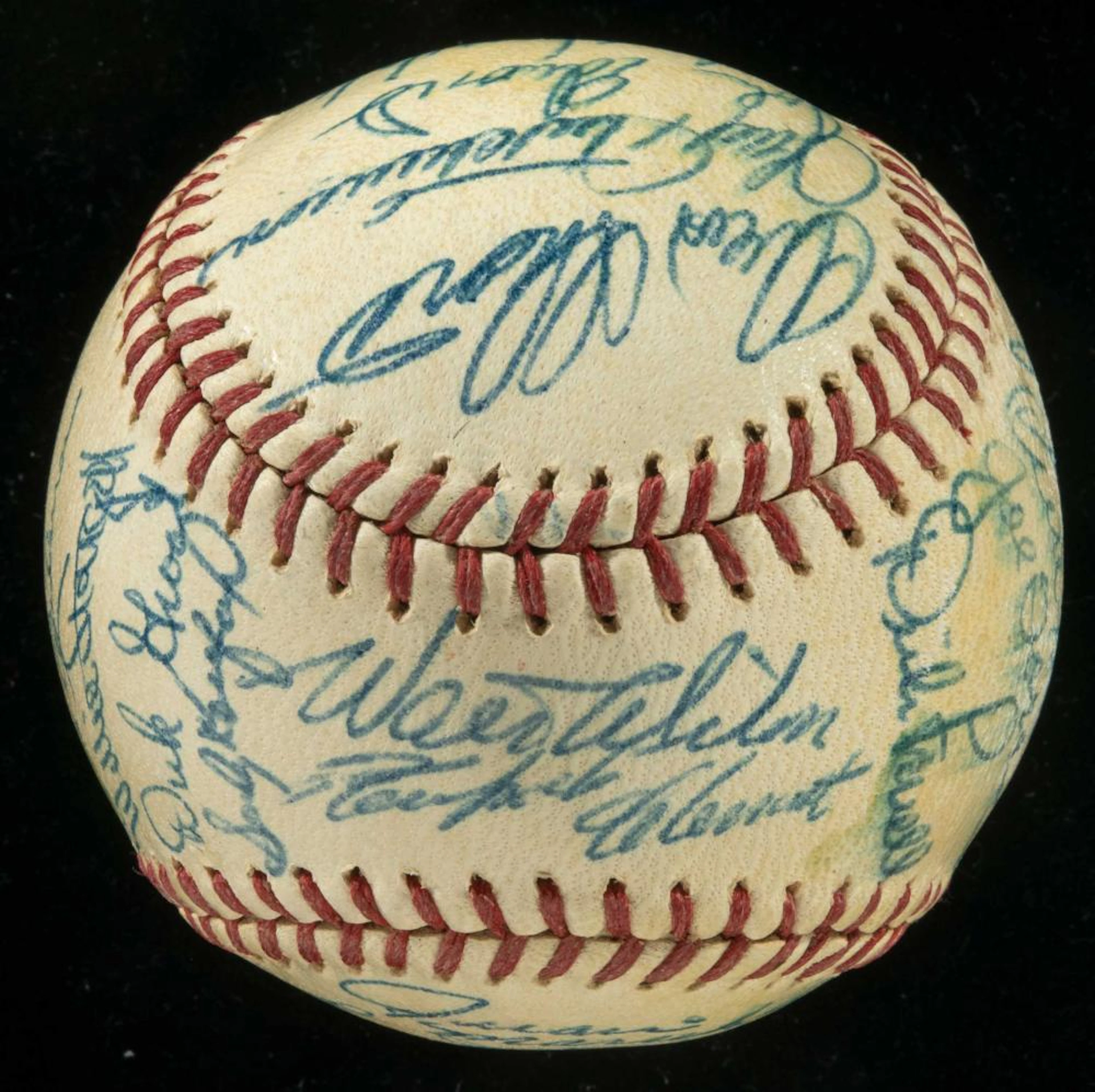 1964 National League All-Star Team signed baseball.
