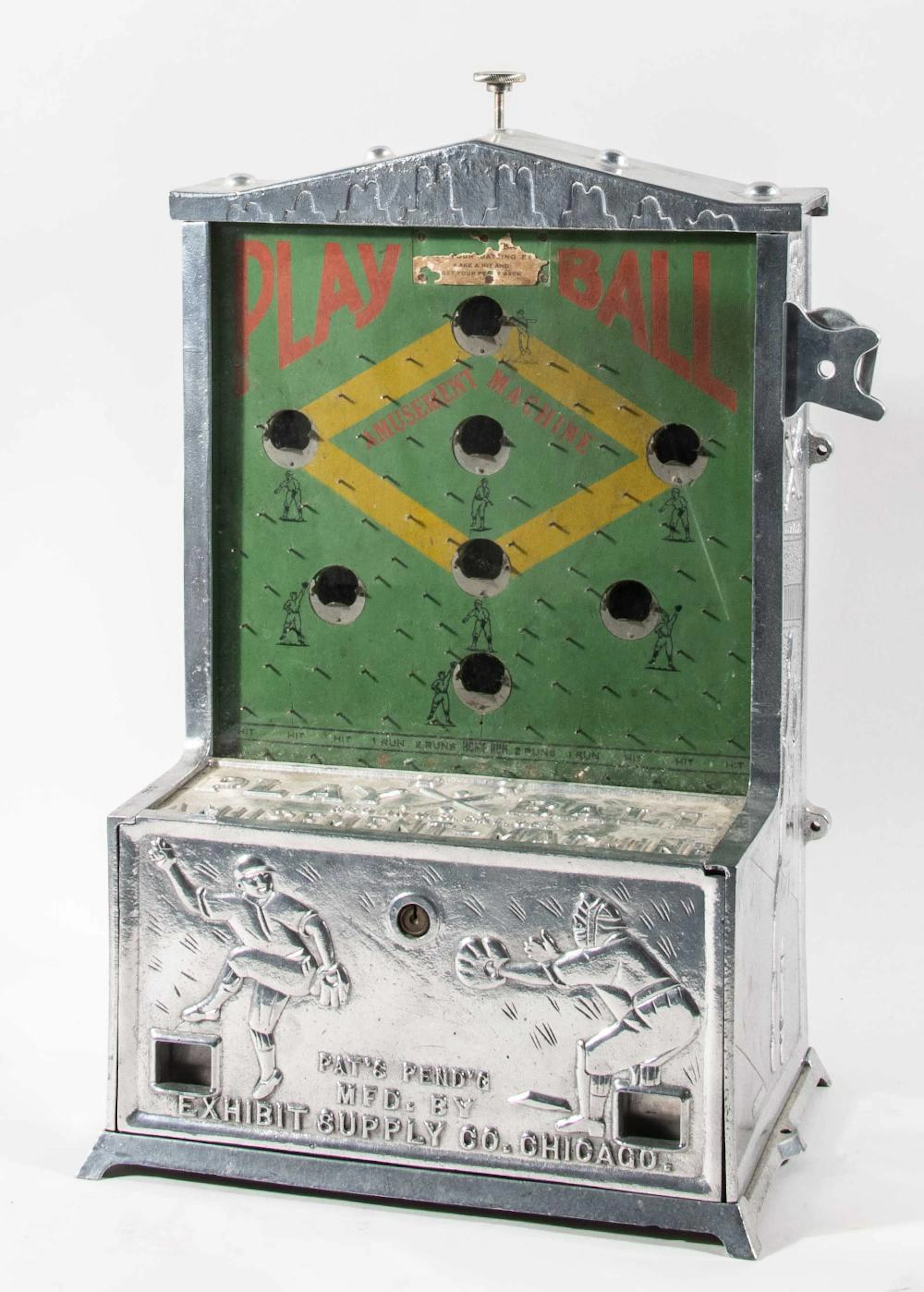 Play Ball Exhibit Supply Co. table top game c.1920s-30s.