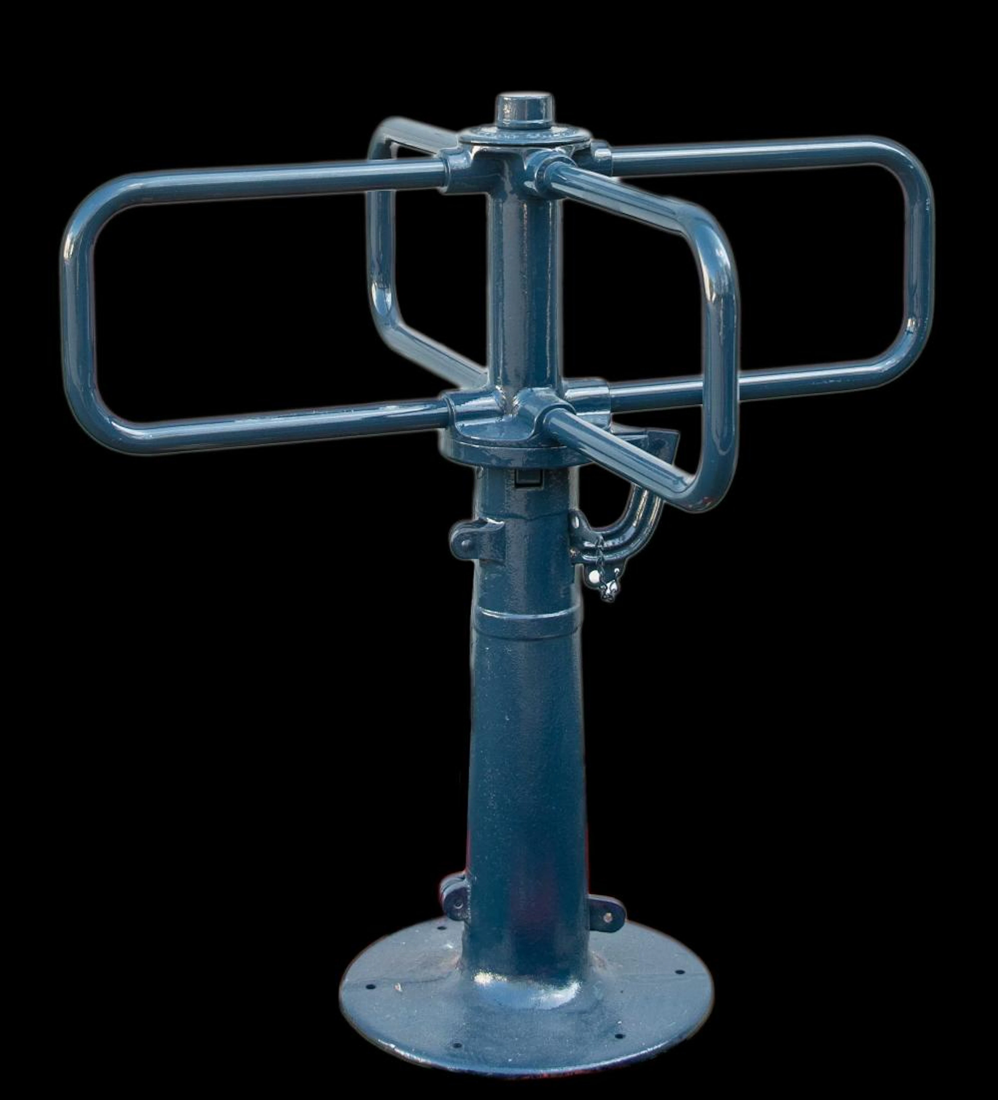 Vintage stadium style turnstyle.