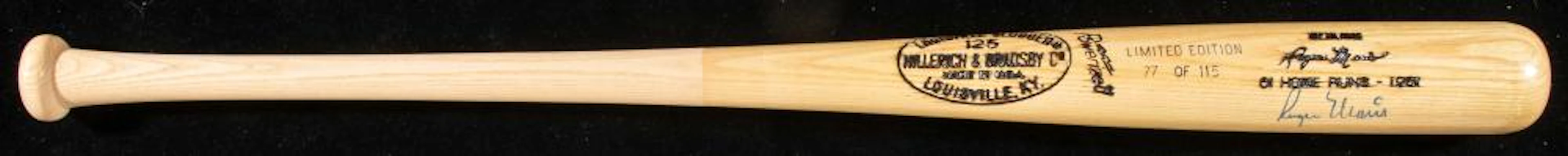 Rare Mickey Mantle and Roger Maris autographed limited...