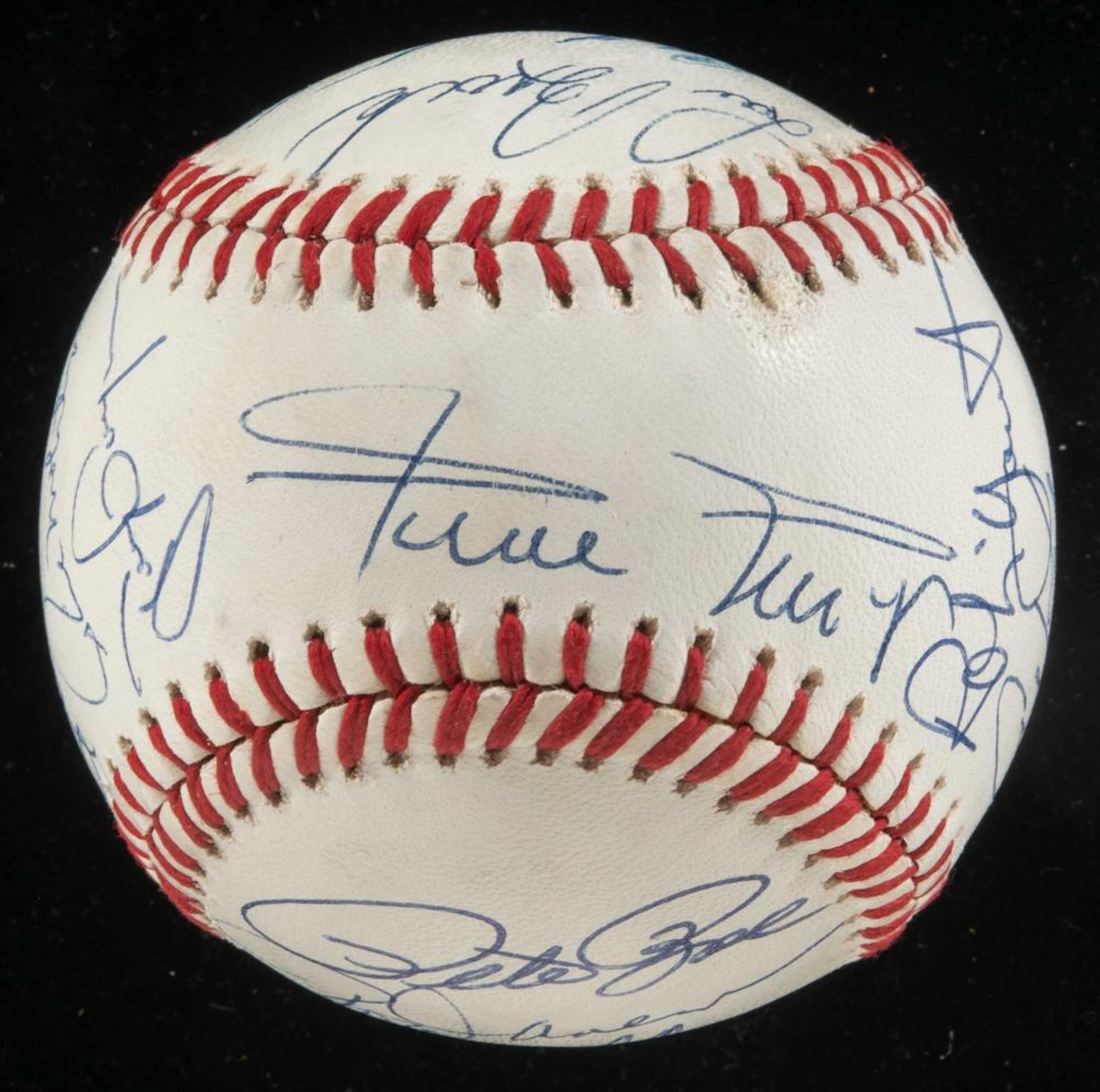 3,000 Hit Club autographed baseball.