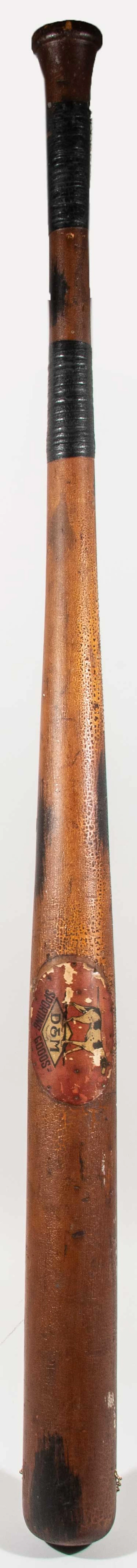 Oversized Draper and Maynard advertising display bat...