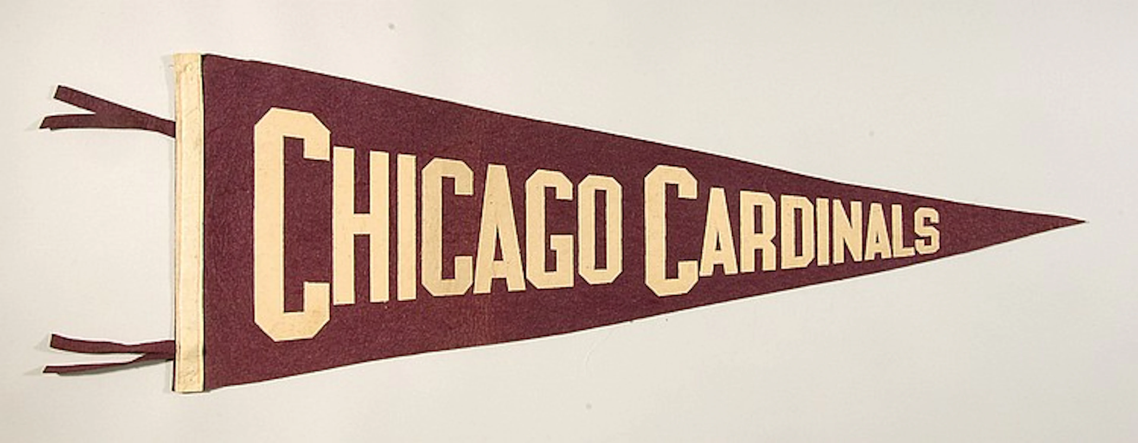 Rare Chicago Cardinals souvenir pennant