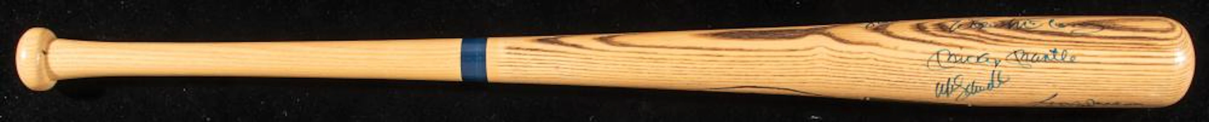 500 Home Run Club autographed baseball bat.