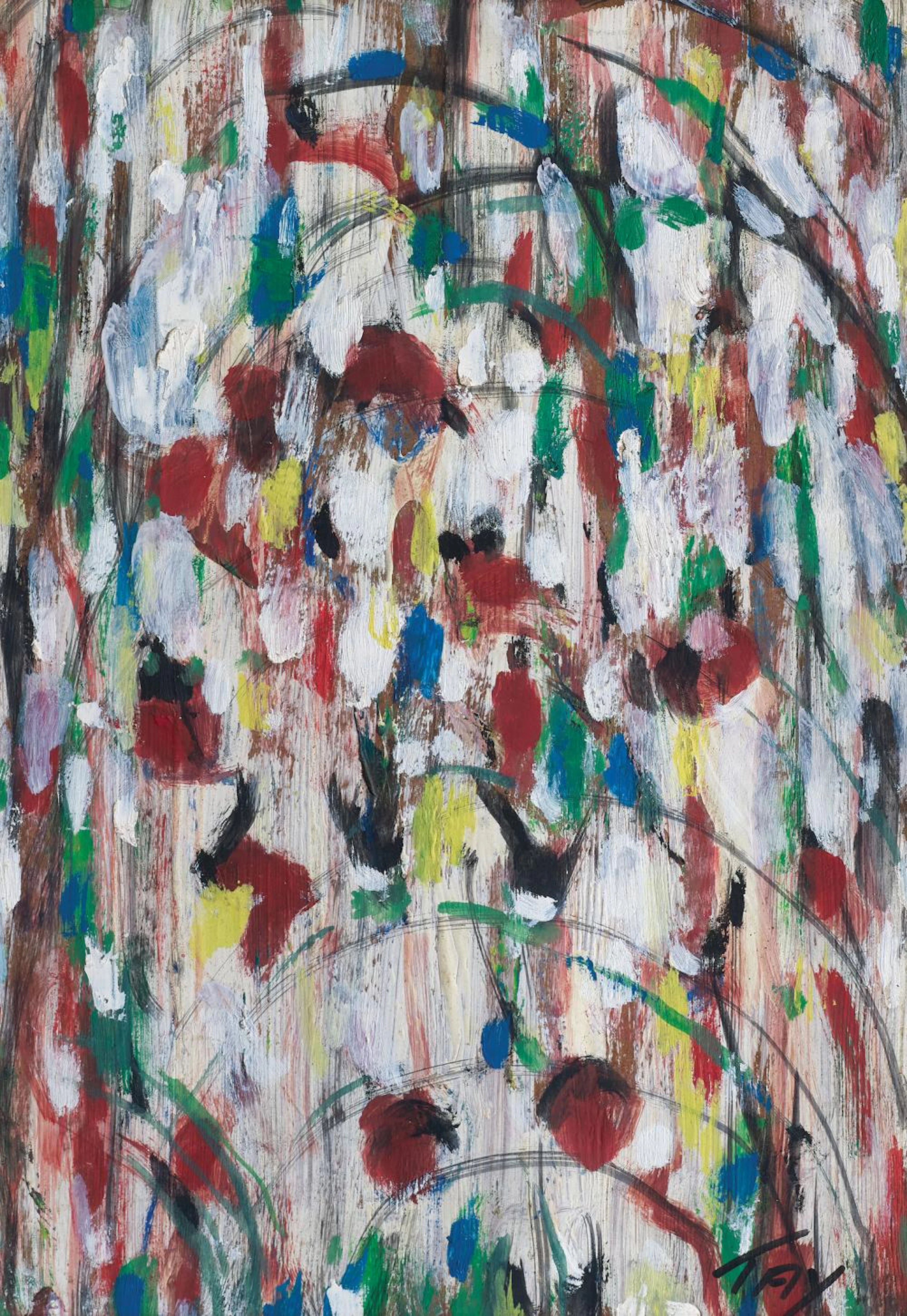 Tay Hooi Keat, Dato' (b. 1910 - 1989) Abstract, 1980s