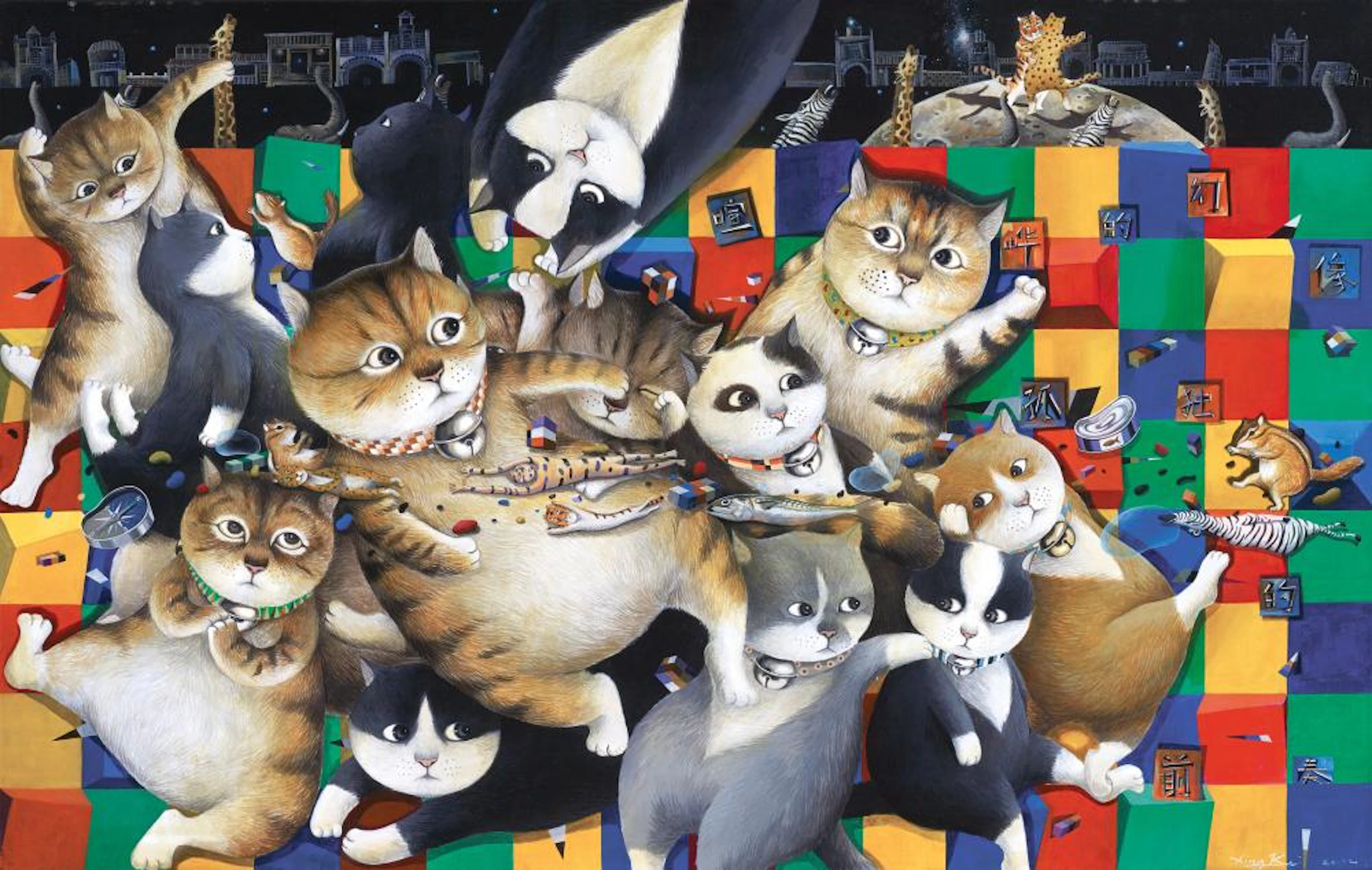 Ong Xing Ru (b. Kuala Lumpur, 1991) Midnight Dance, 2014