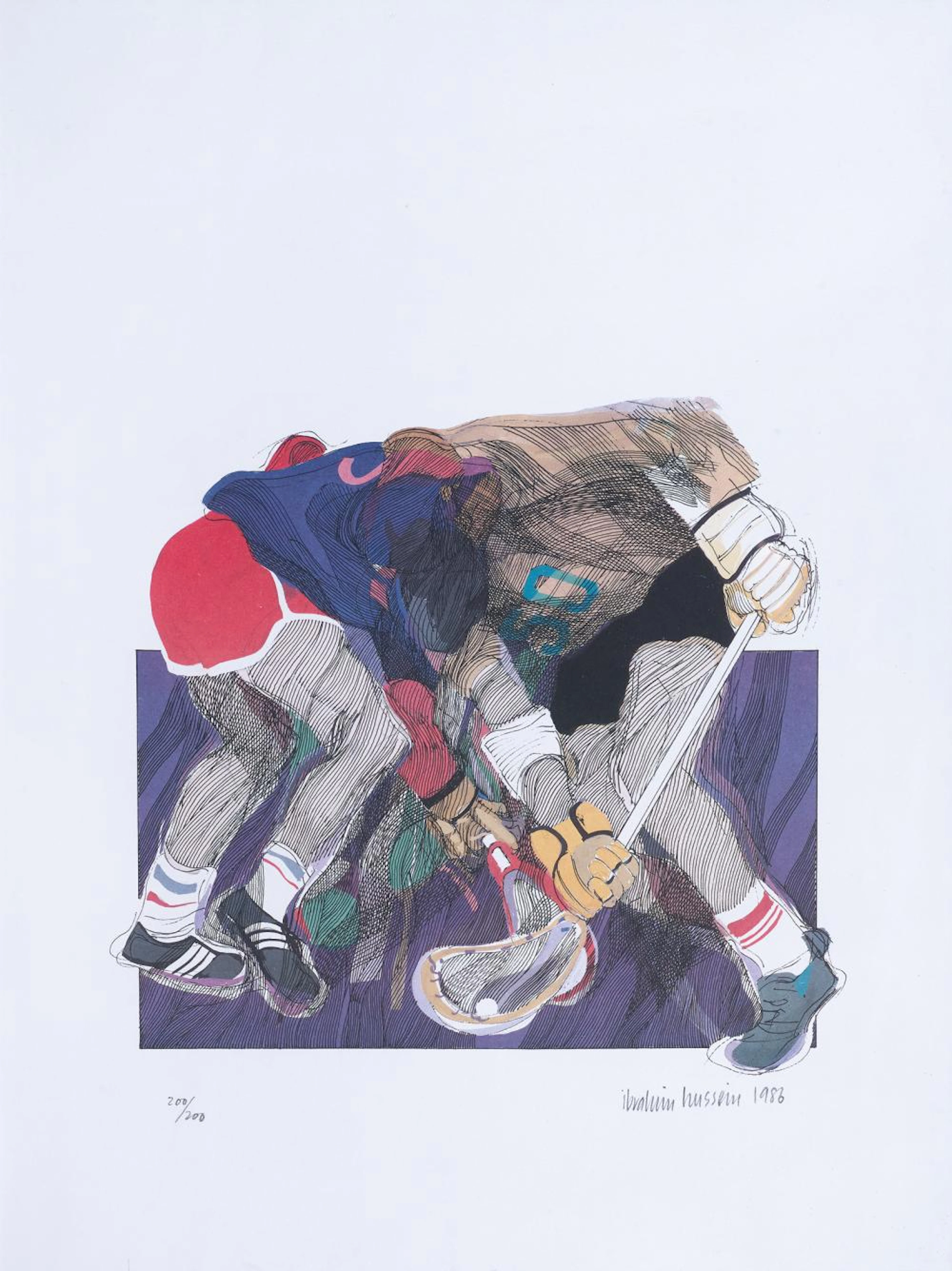 Ibrahim Hussein, Datuk (b. Kedah, 1936 - d. 2009) Sport Series, 1986