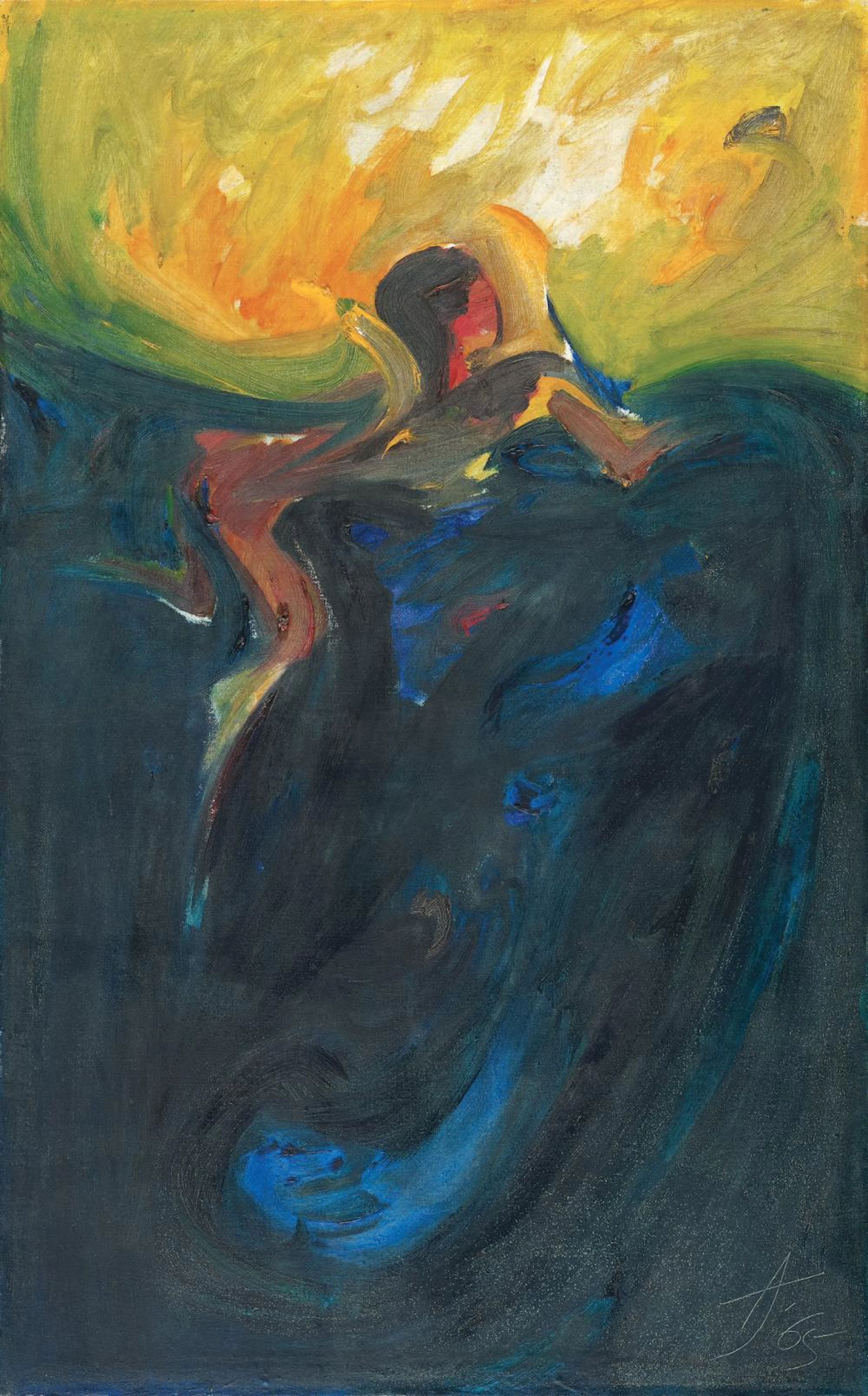 Syed Ahmad Jamal, Datuk (b. Johor, 1929 - 2011) Berenang, 1965