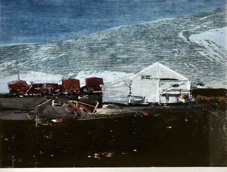 Lars Lerin Blandteknik 55x71