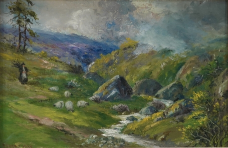 Robert Cox Olja papp 1800-tasl 22x33,5