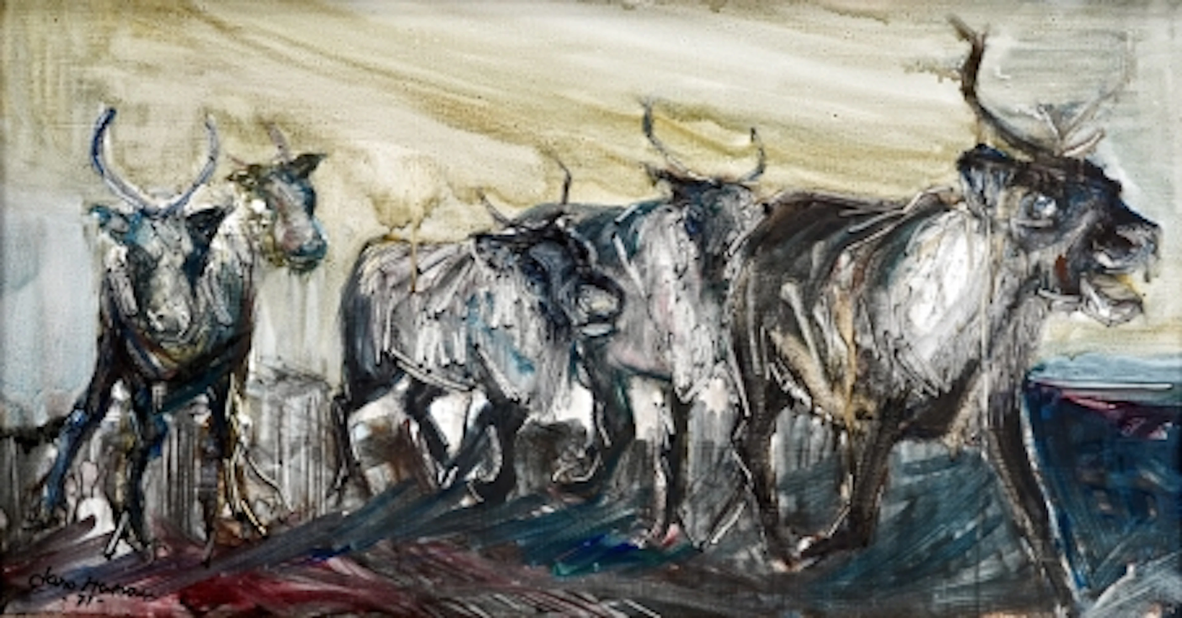 Lars Matson Olja Pannå 39,5x74,5