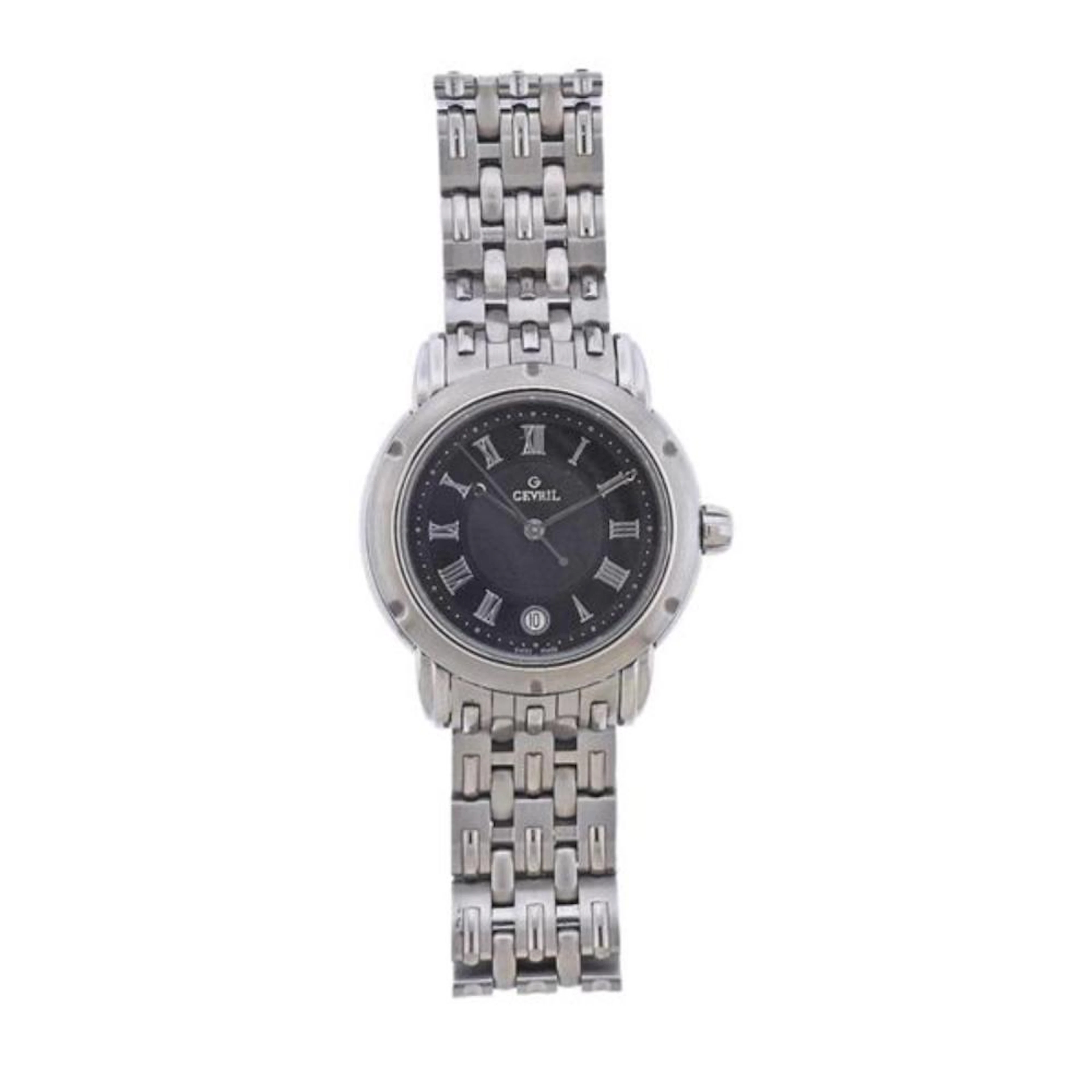 Gevril First Generation Steel Quartz Watch