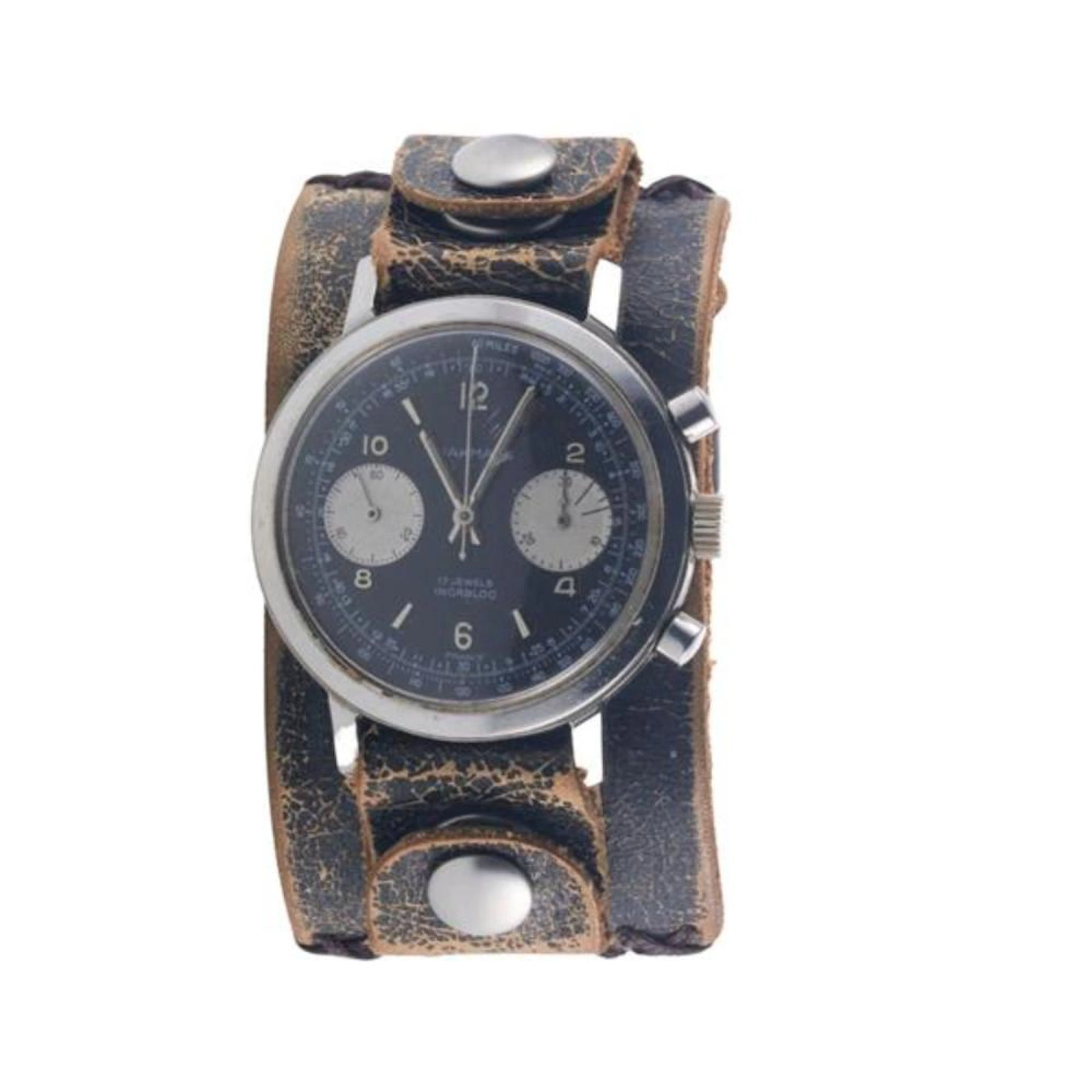 1960s Wakmann Steel Manual Wind Watch